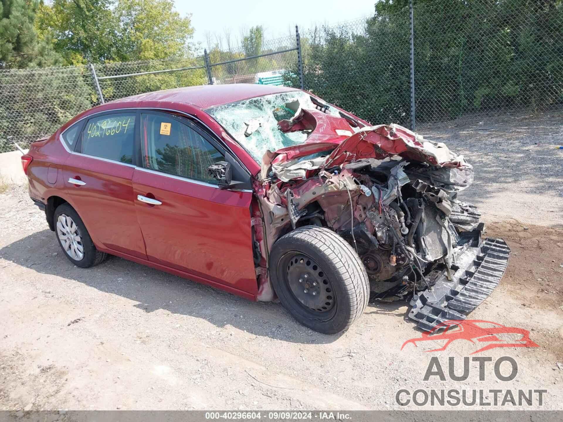 NISSAN SENTRA 2017 - 3N1AB7AP5HY237395