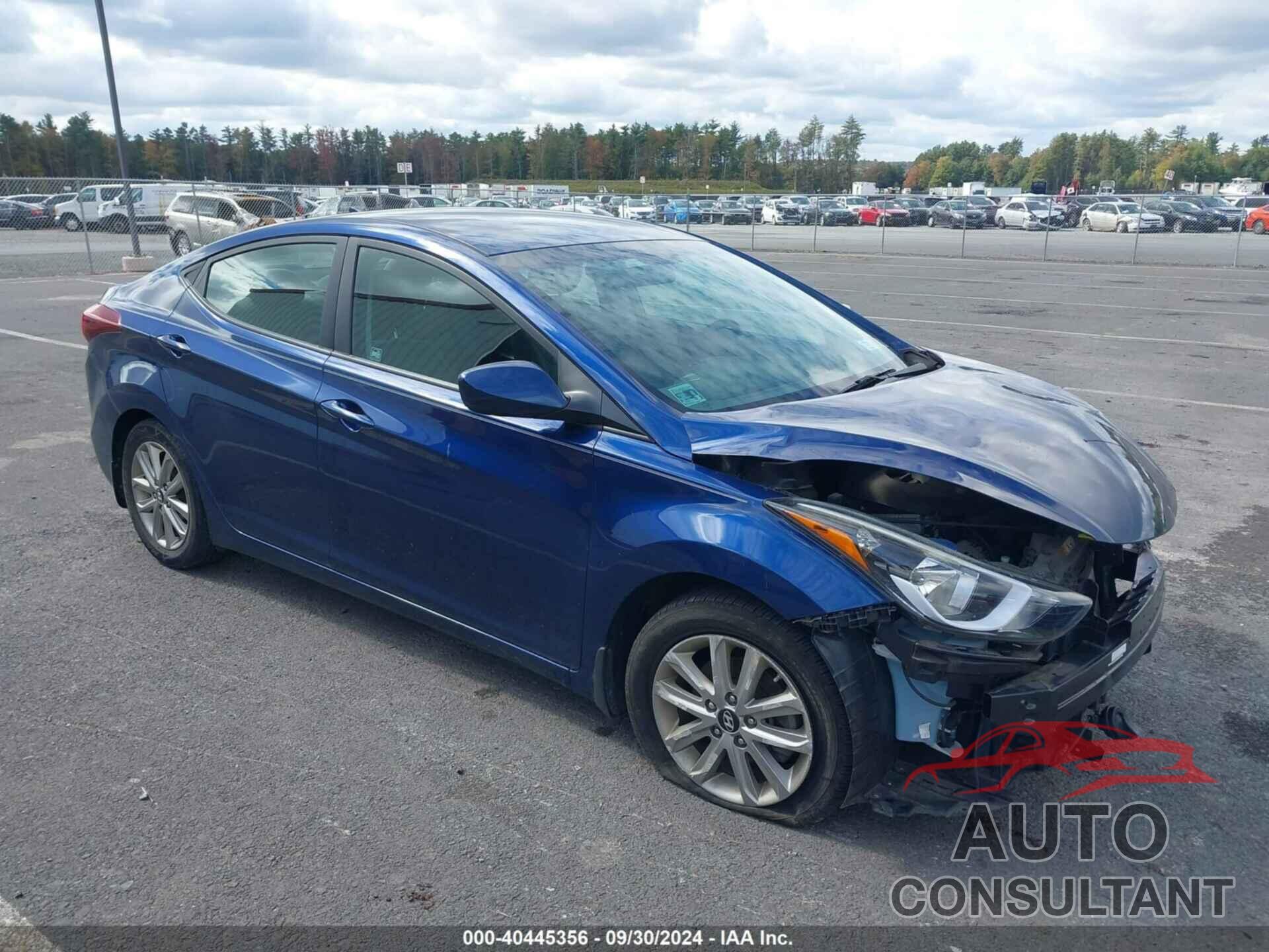 HYUNDAI ELANTRA 2016 - 5NPDH4AE0GH692432