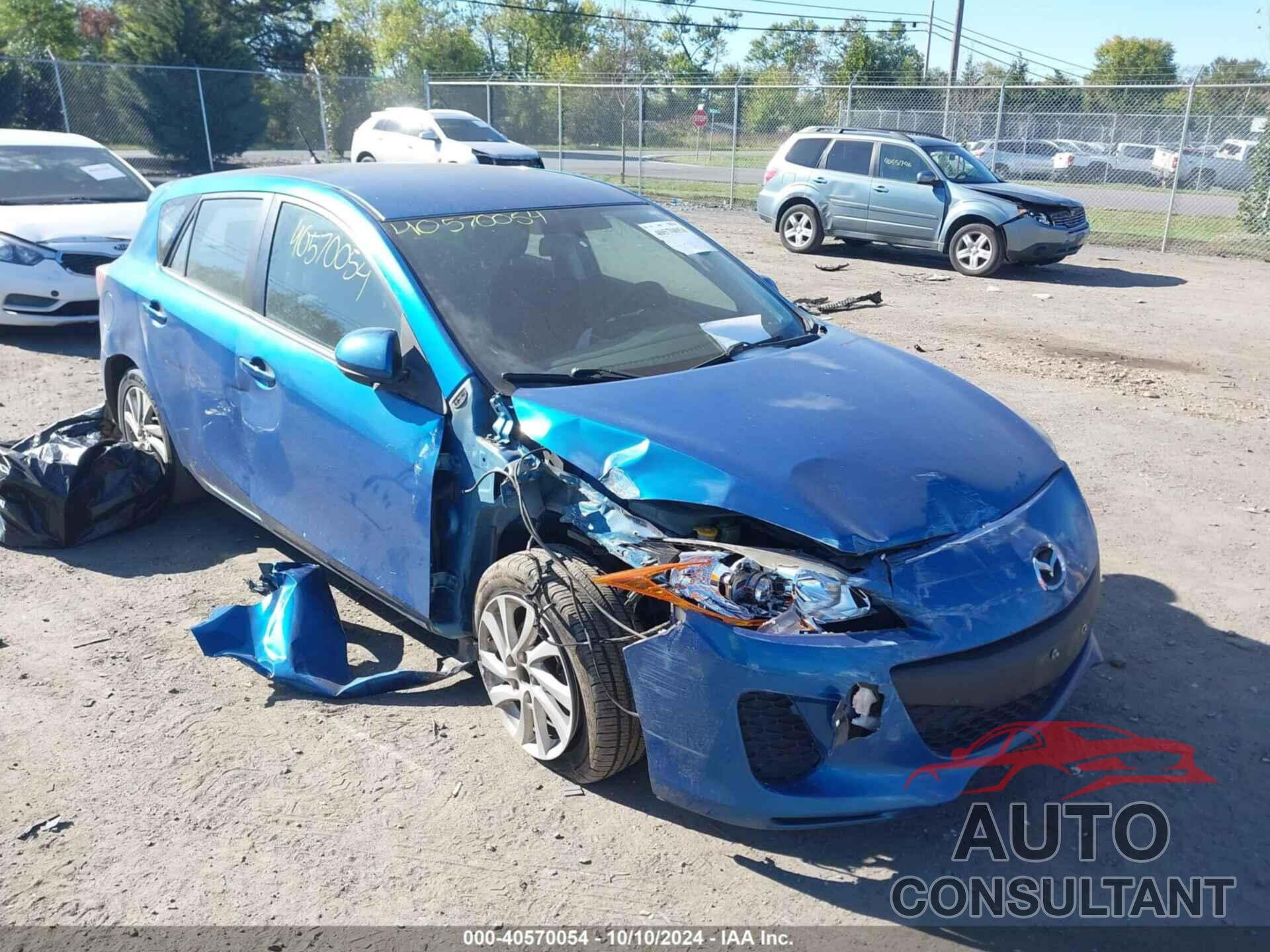 MAZDA MAZDA3 2012 - JM1BL1L74C1666257