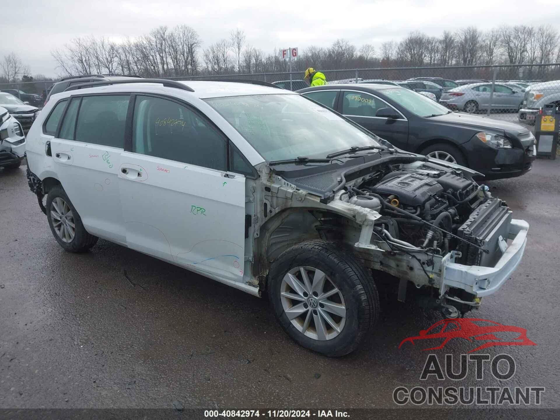 VOLKSWAGEN GOLF SPORTWAGEN 2016 - 3VWC17AU7GM522696