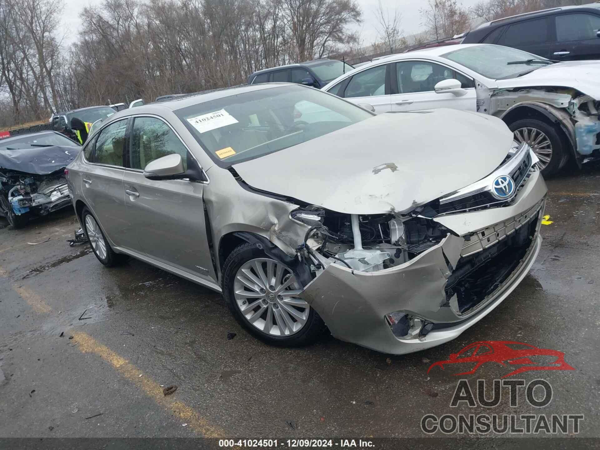 TOYOTA AVALON HYBRID 2015 - 4T1BD1EB4FU042875
