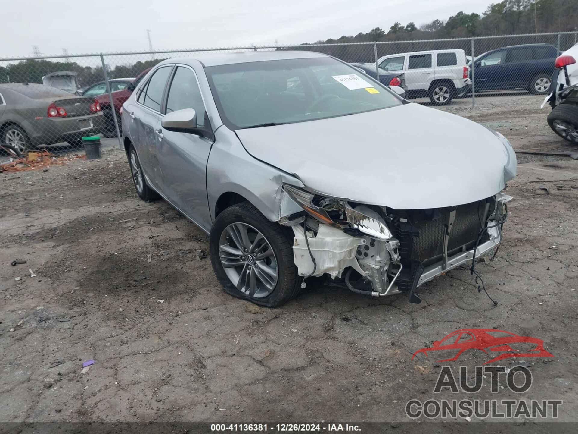 TOYOTA CAMRY 2017 - 4T1BF1FK3HU449212