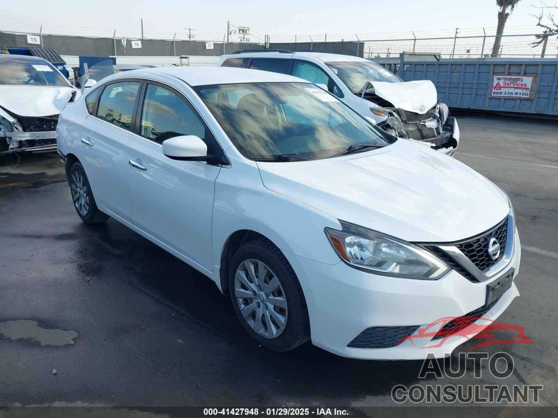 NISSAN SENTRA 2017 - 3N1AB7AP8HY326331