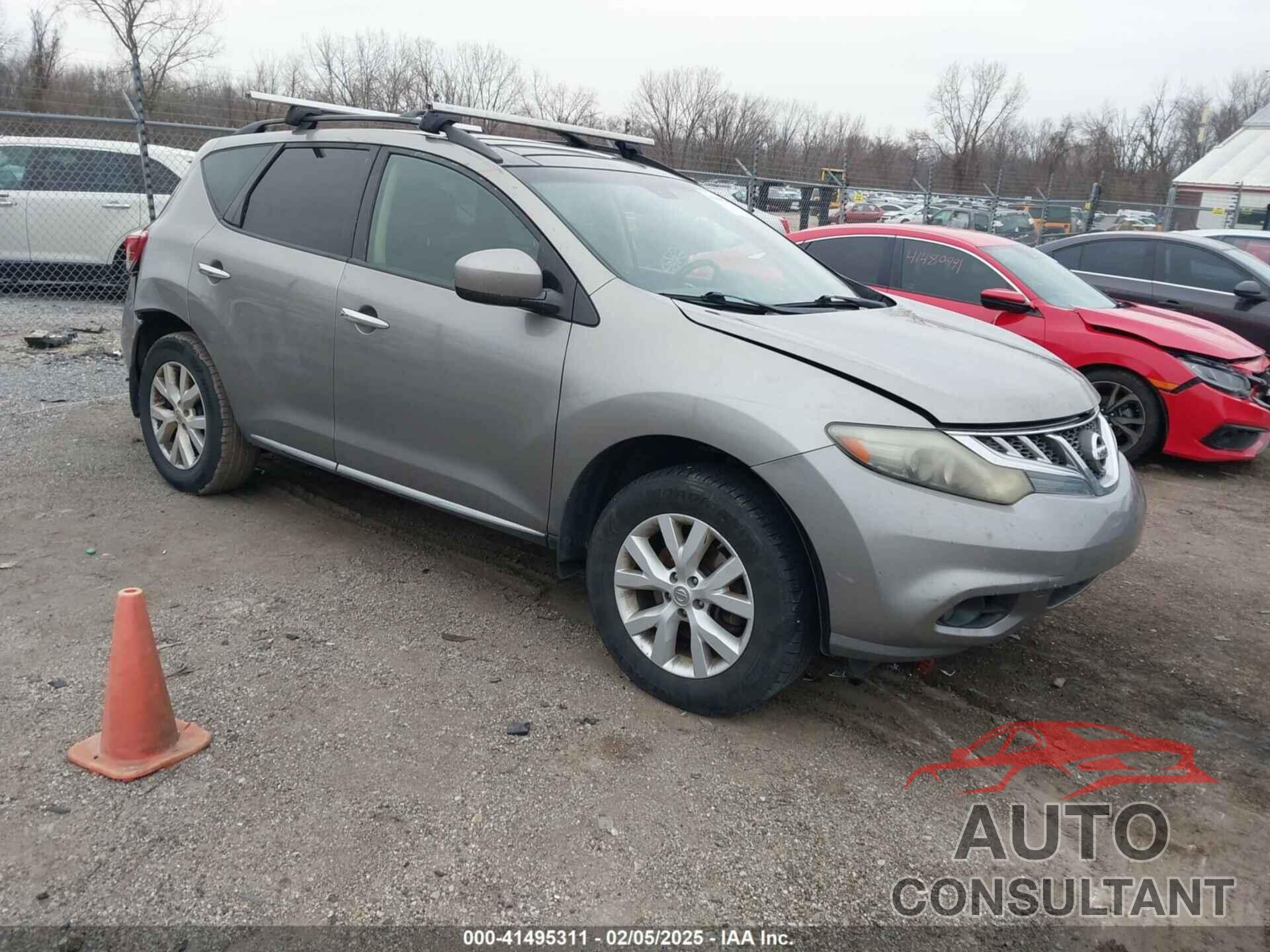 NISSAN MURANO 2011 - JN8AZ1MU1BW066526