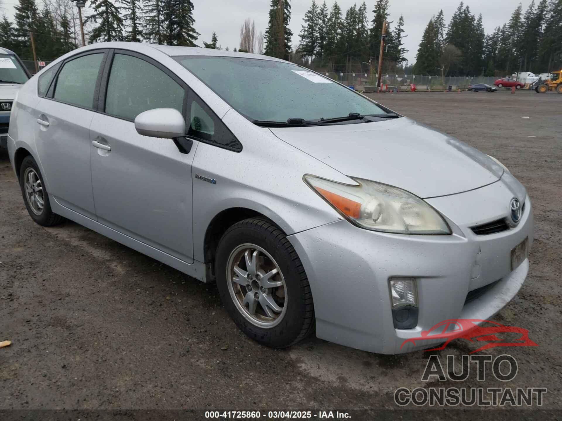 TOYOTA PRIUS 2010 - JTDKN3DU3A0139064