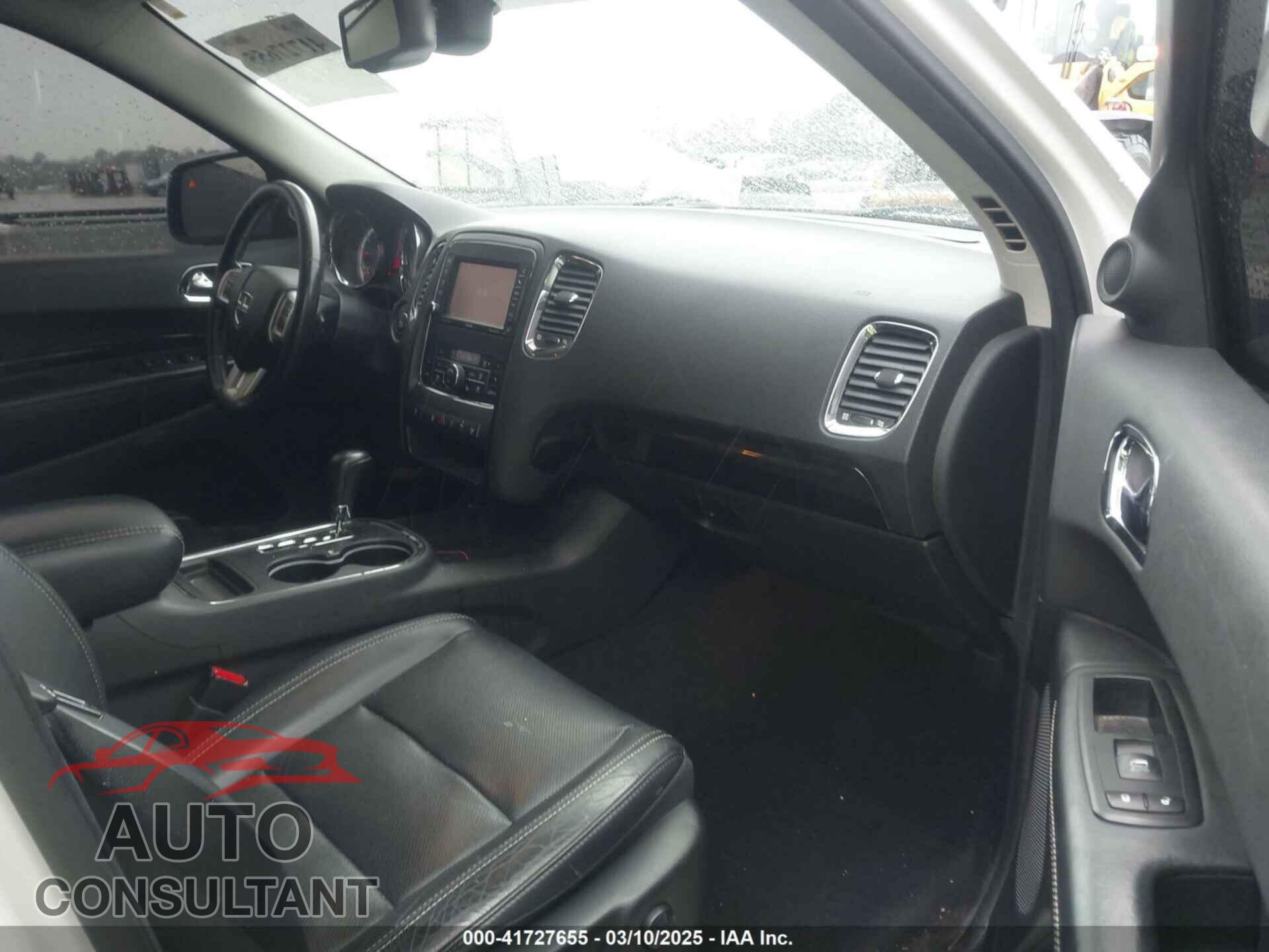DODGE DURANGO 2011 - 1D4RD5GGXBC653192