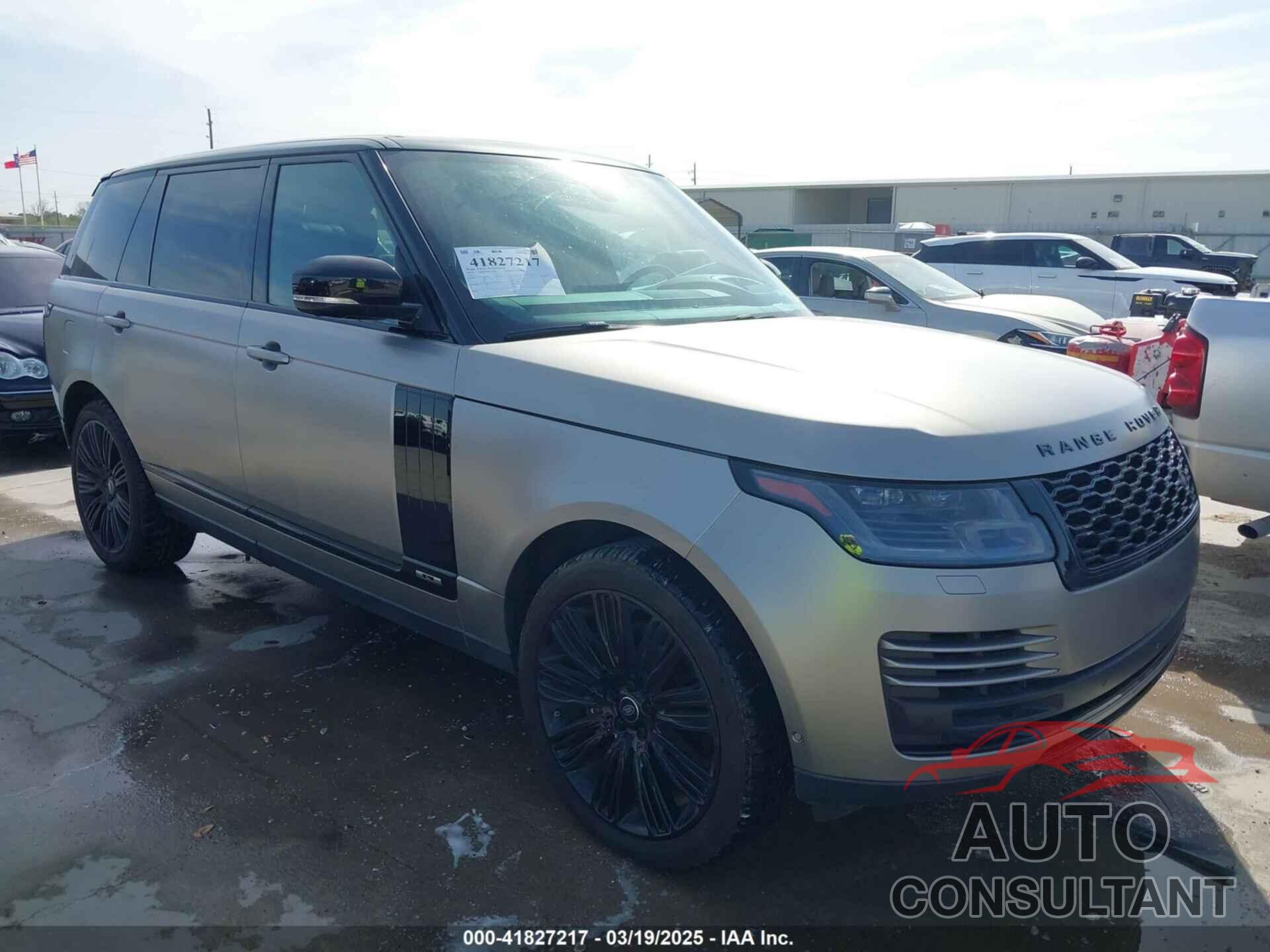 LAND ROVER RANGE ROVER 2018 - SALGS5RE5JA393311