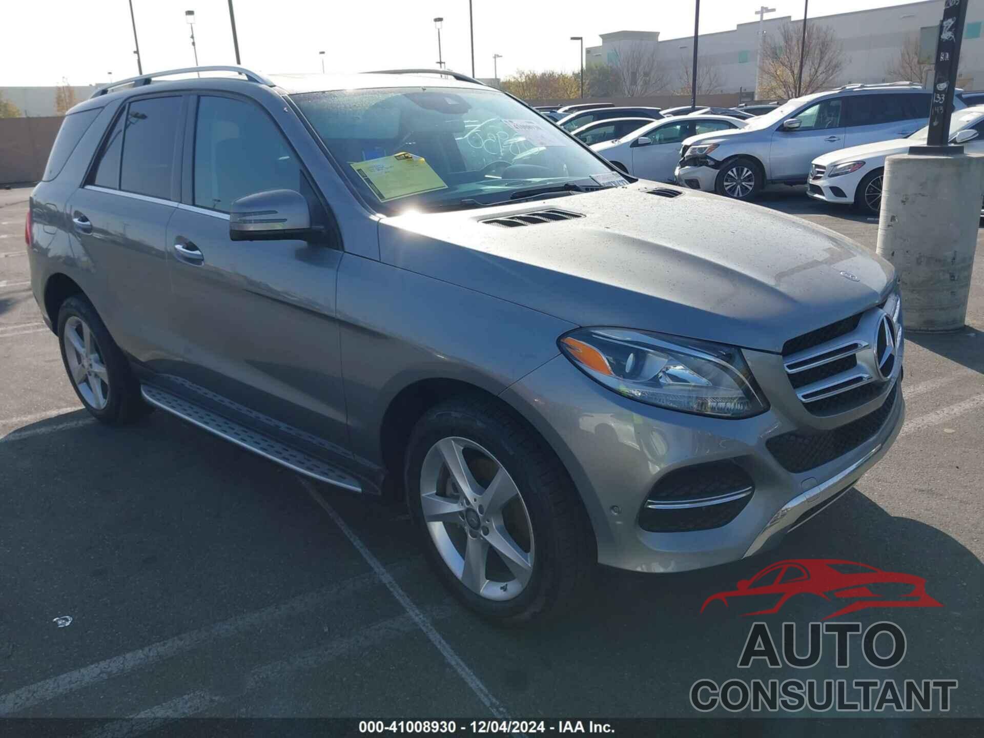 MERCEDES-BENZ GLE 350 2016 - 4JGDA5JB2GA657538