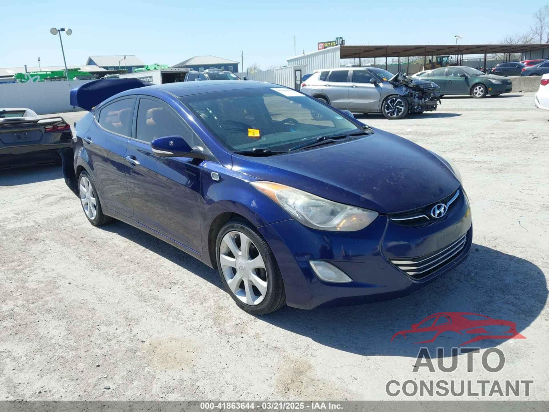 HYUNDAI ELANTRA 2013 - 5NPDH4AE2DH232877