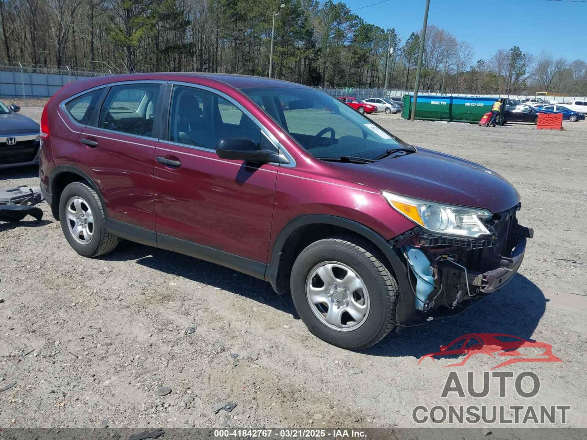 HONDA CR-V 2014 - 5J6RM3H31EL034315