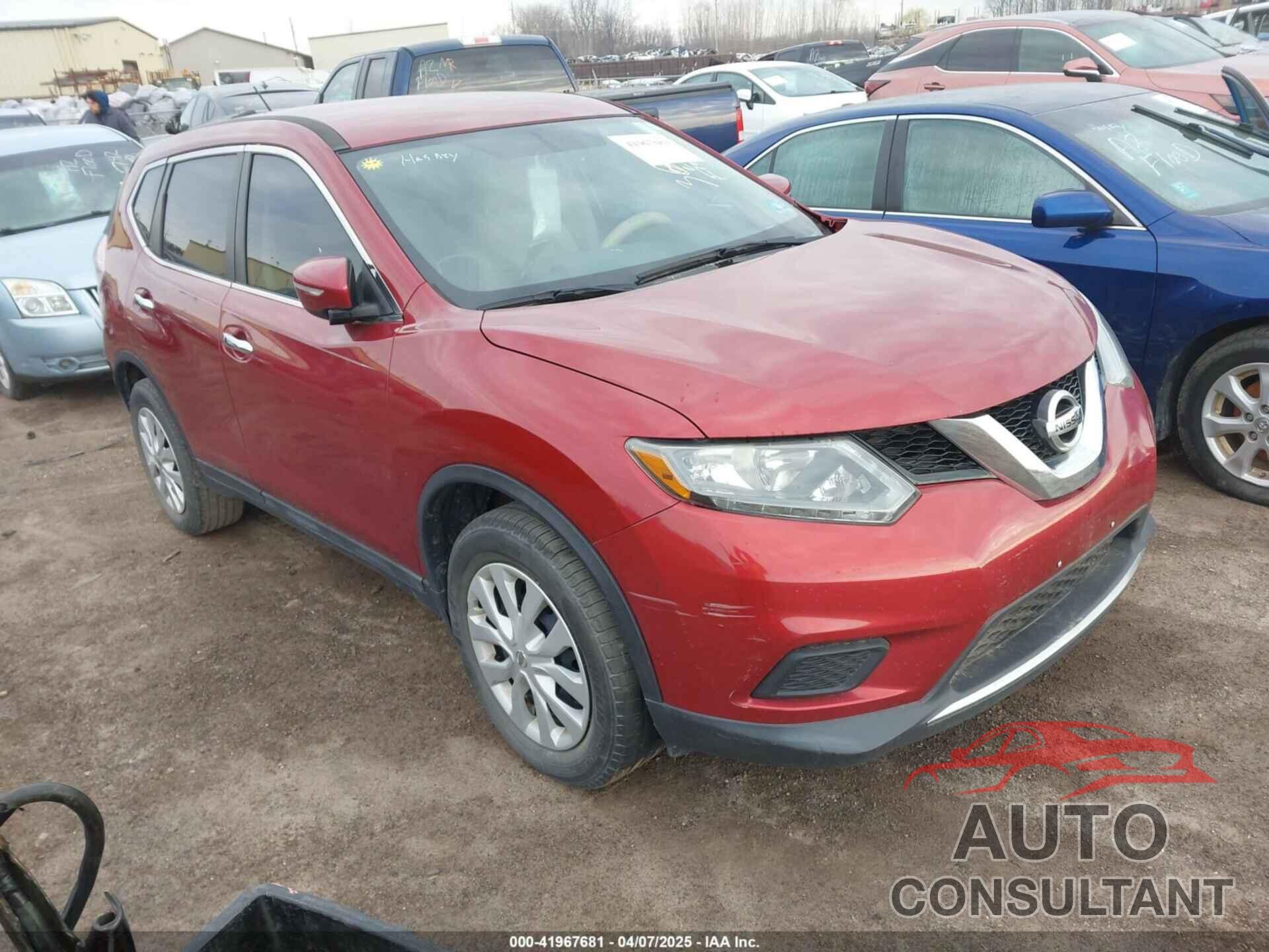 NISSAN ROGUE 2015 - 5N1AT2MTXFC753260