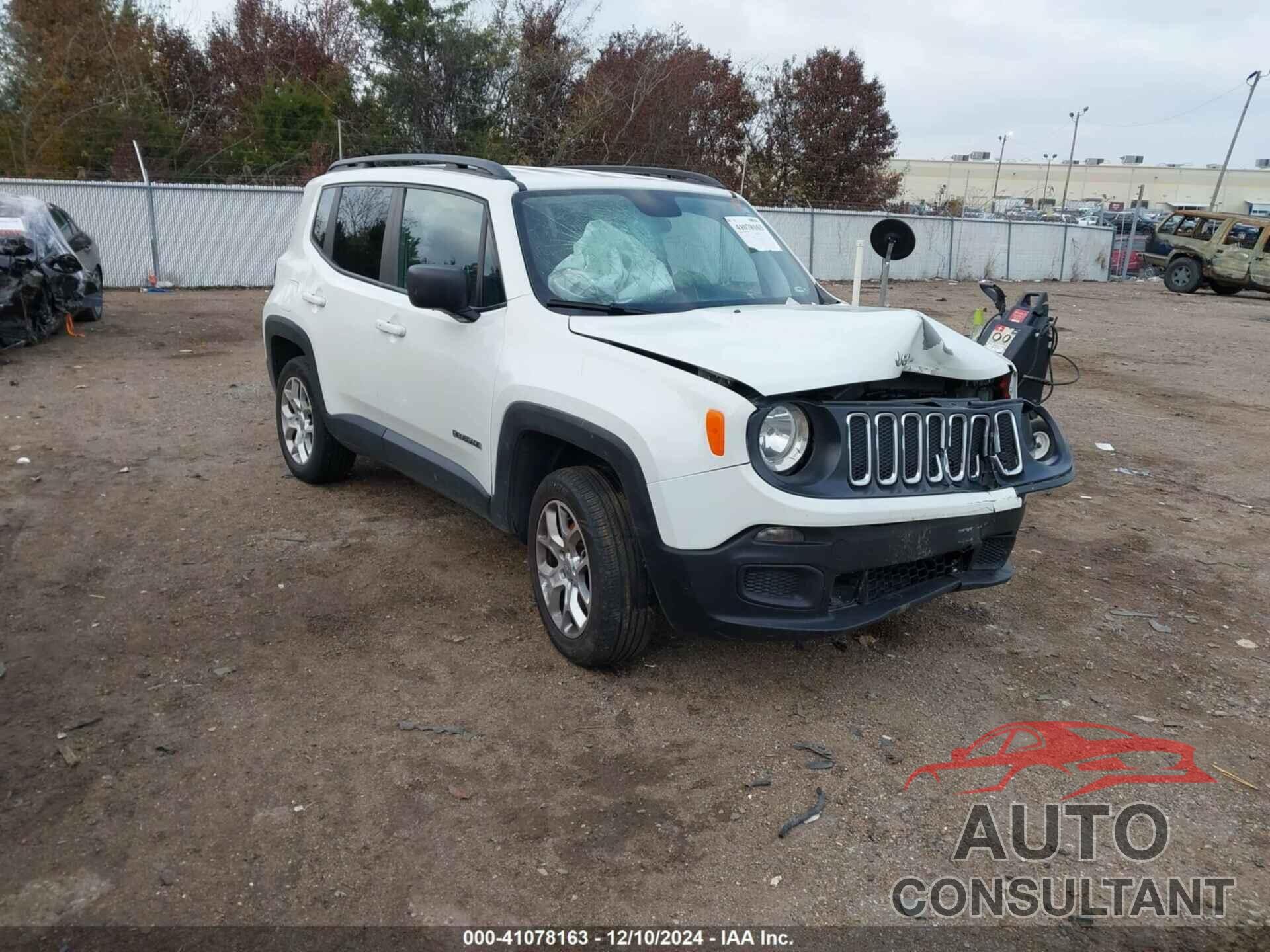 JEEP RENEGADE 2018 - ZACCJBAB1JPJ21229