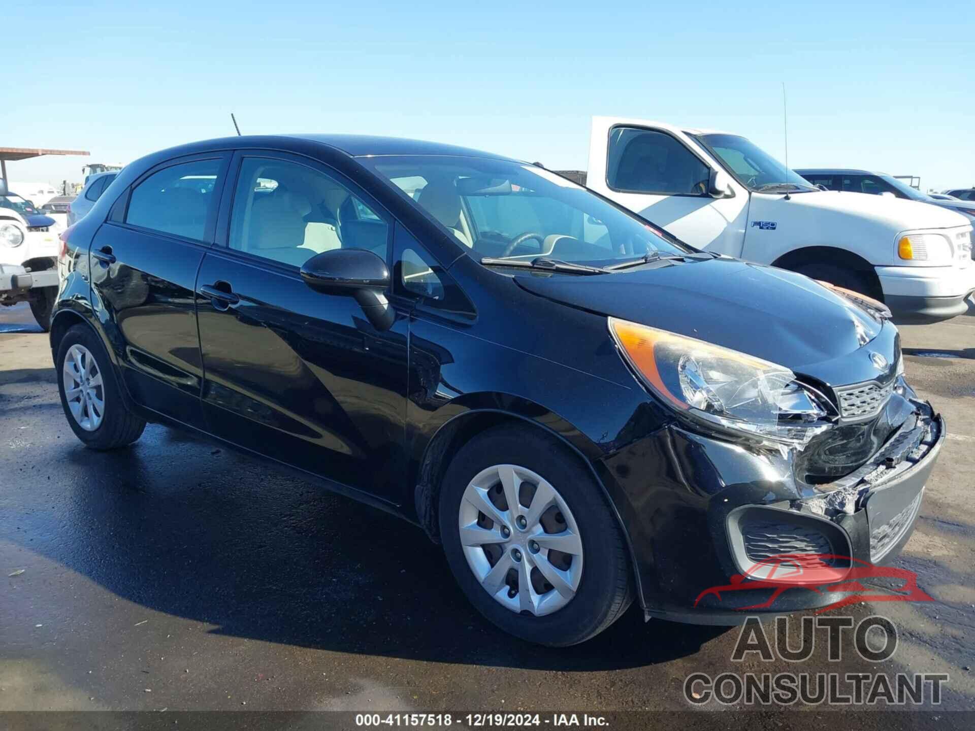 KIA RIO 2013 - KNADM5A36D6235546