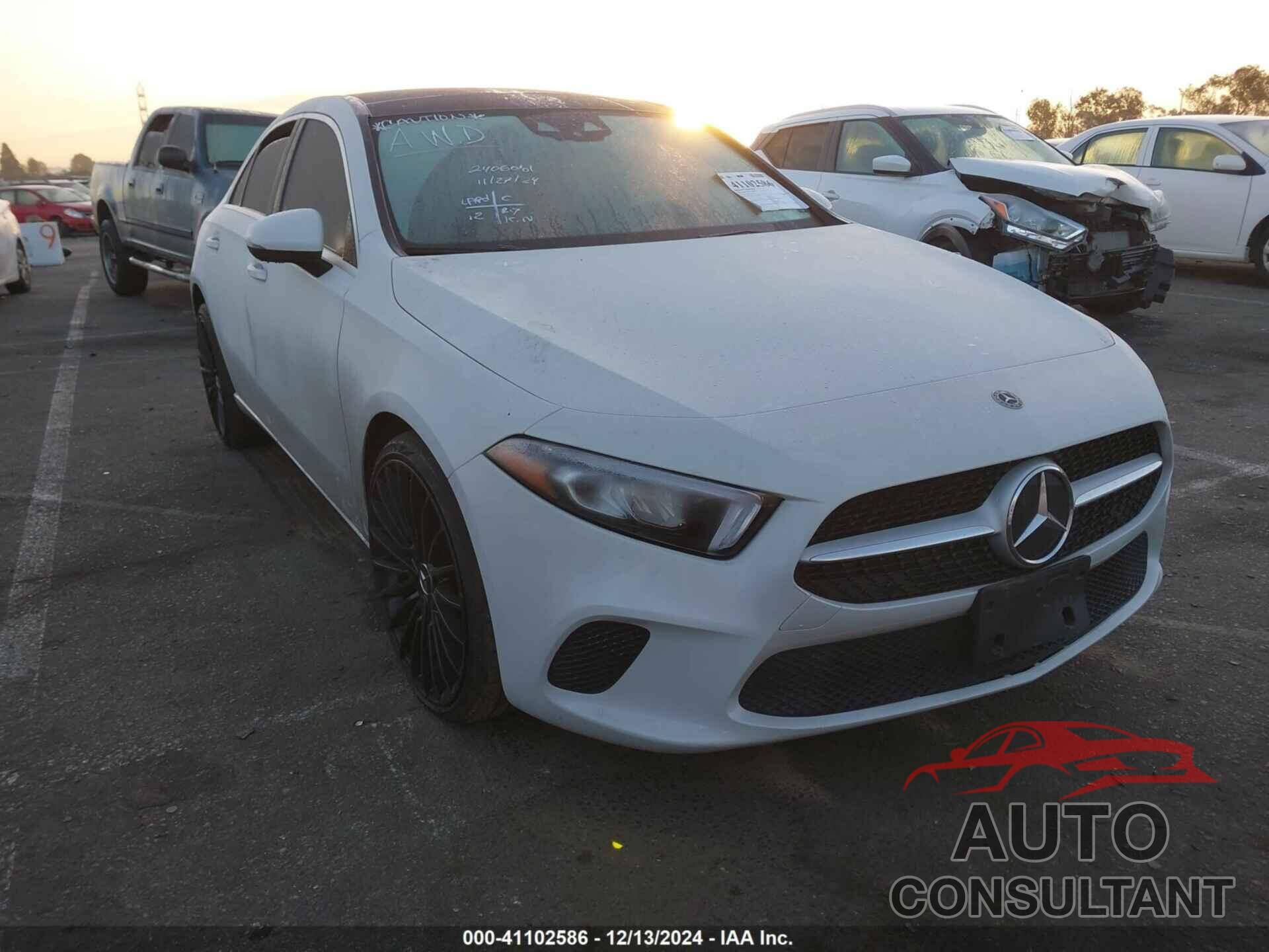 MERCEDES-BENZ A 220 2020 - W1K3G4EB5LW047252