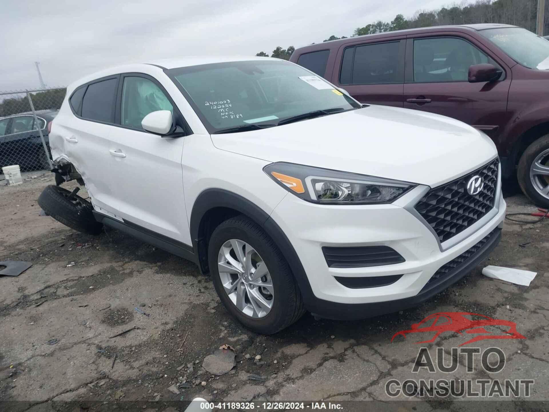 HYUNDAI TUCSON 2021 - KM8J23A42MU328189