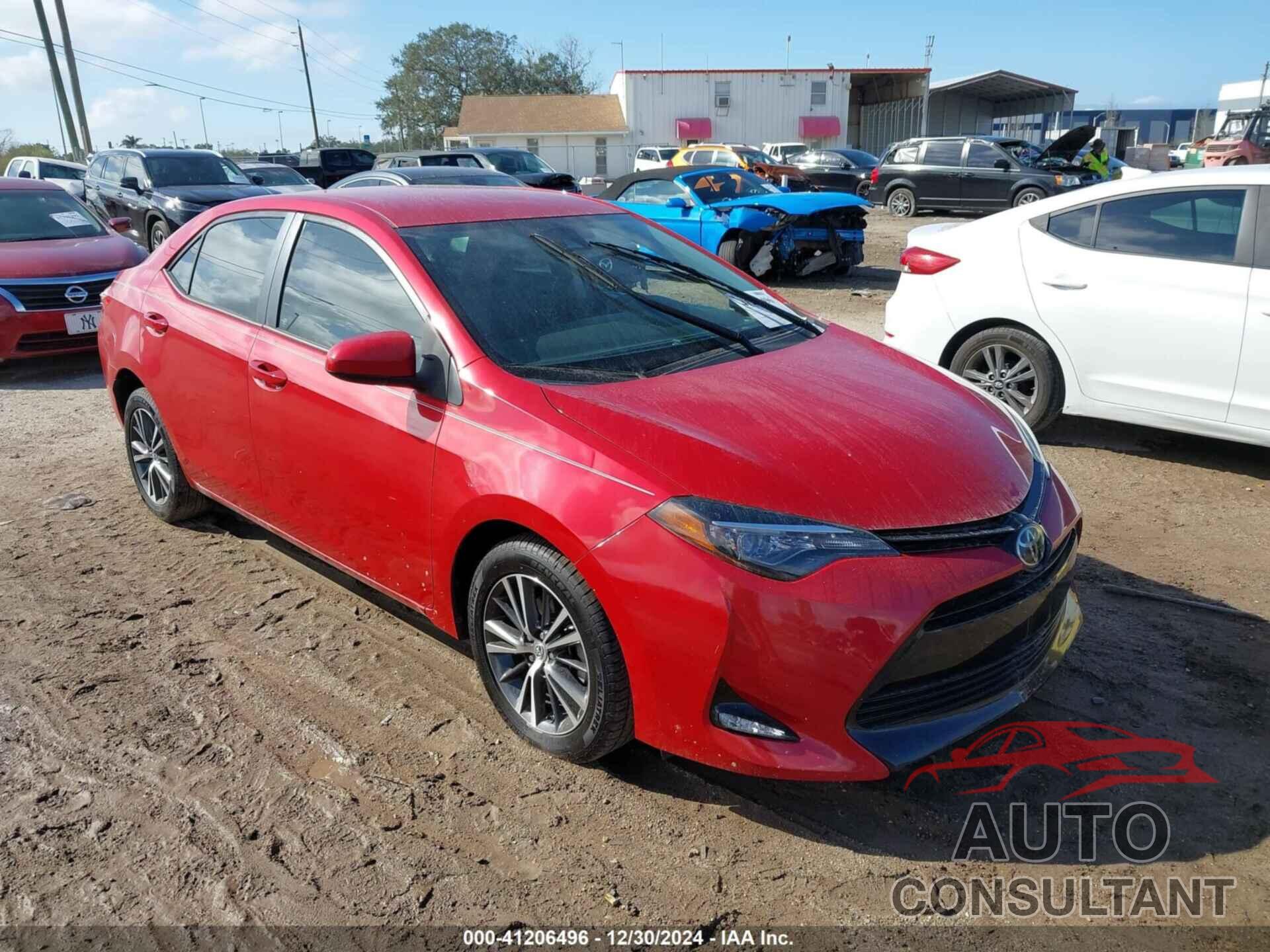 TOYOTA COROLLA 2017 - 2T1BURHE4HC898640