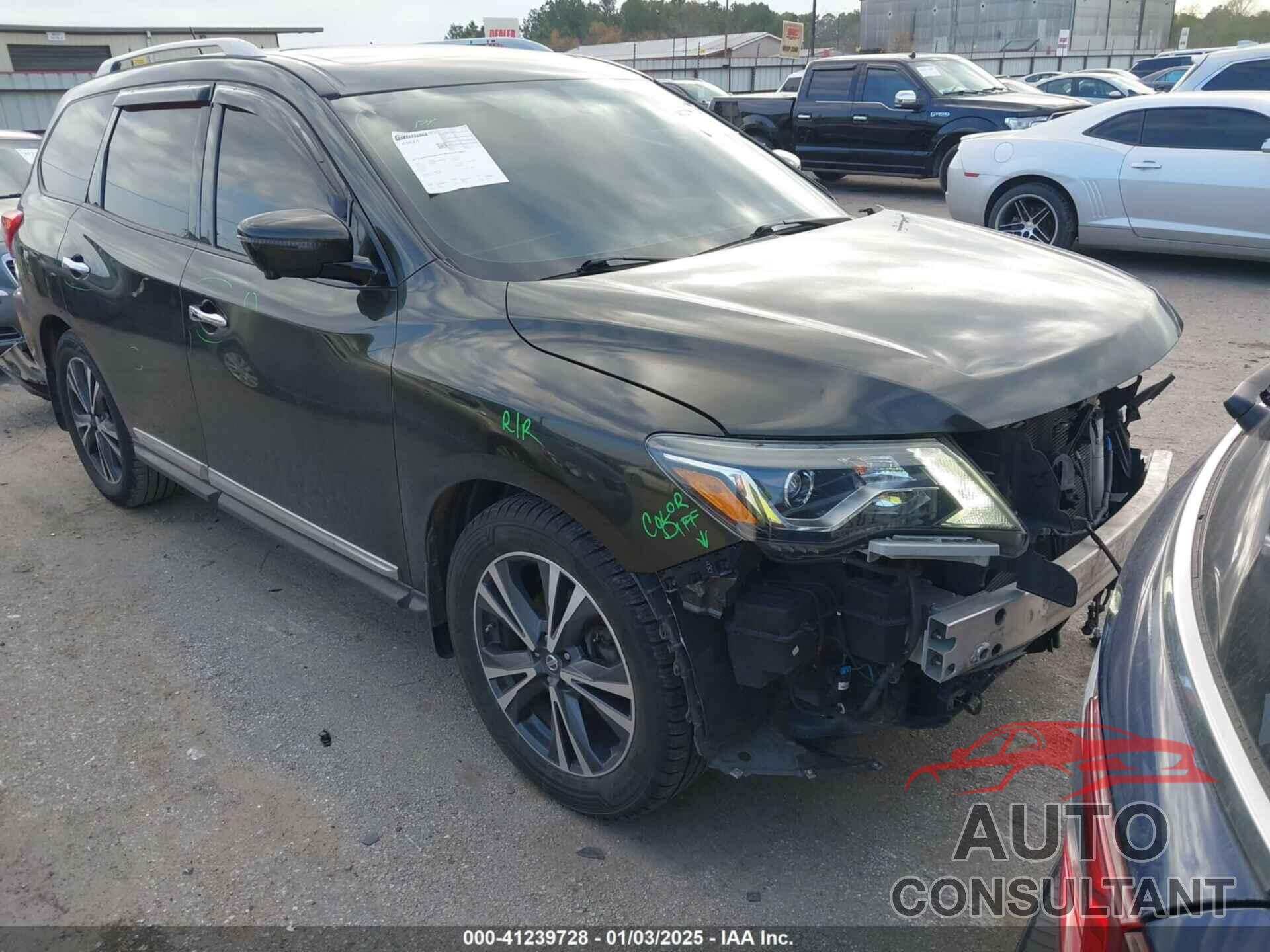 NISSAN PATHFINDER 2017 - 5N1DR2MM9HC614597