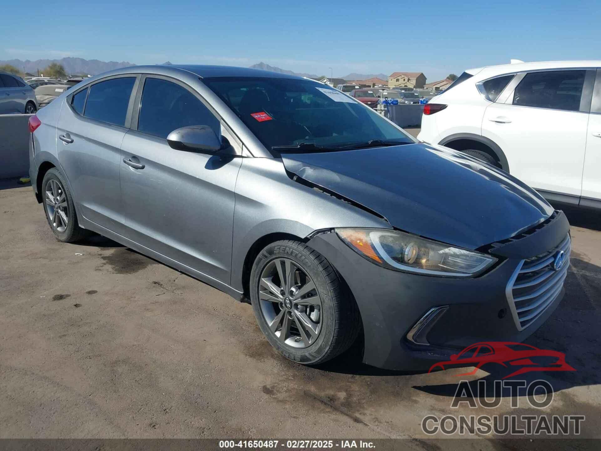 HYUNDAI ELANTRA 2018 - KMHD84LF1JU473610