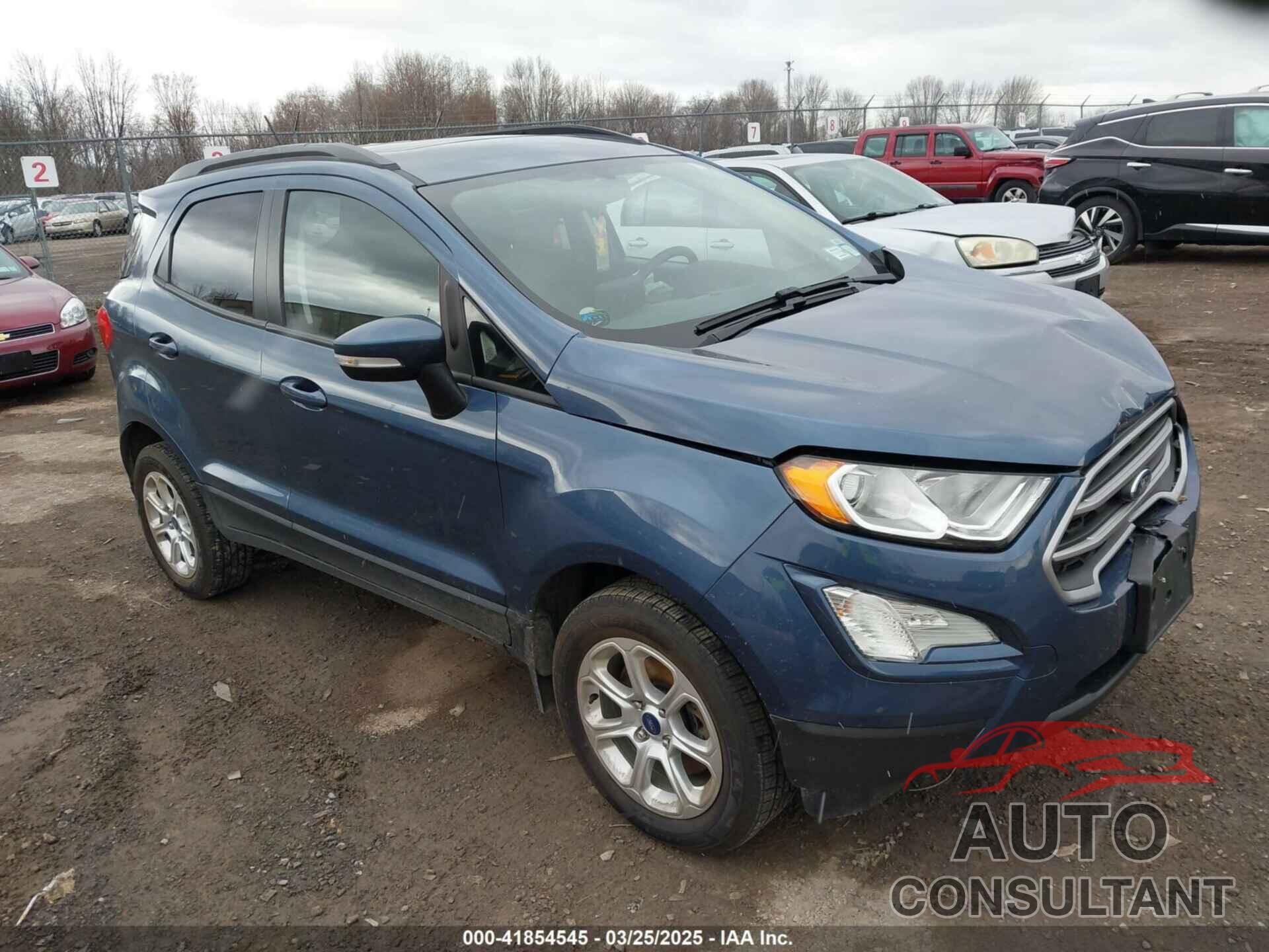 FORD ECOSPORT 2022 - MAJ6S3GL3NC469553