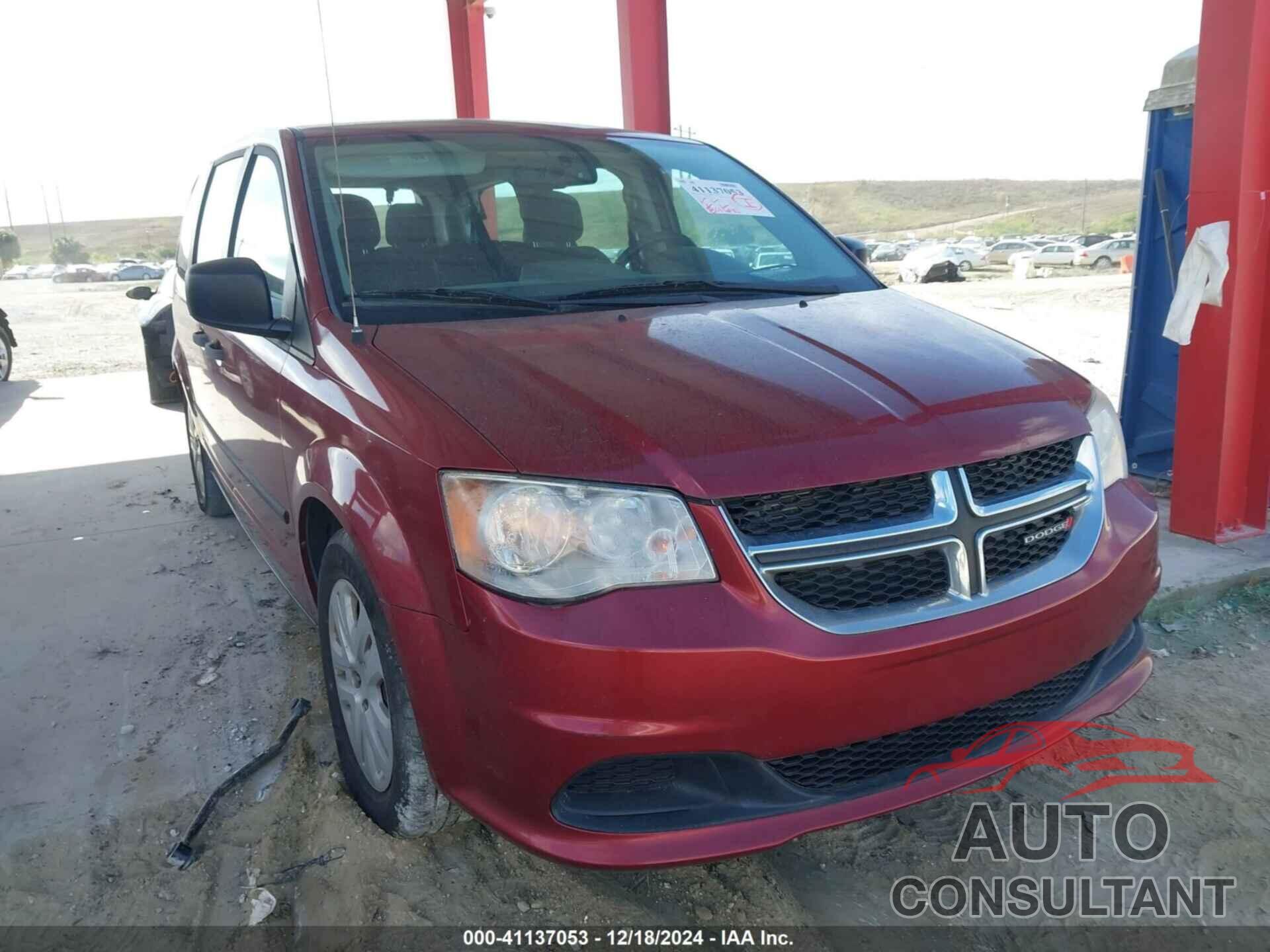 DODGE GRAND CARAVAN 2016 - 2C4RDGBG4GR217954