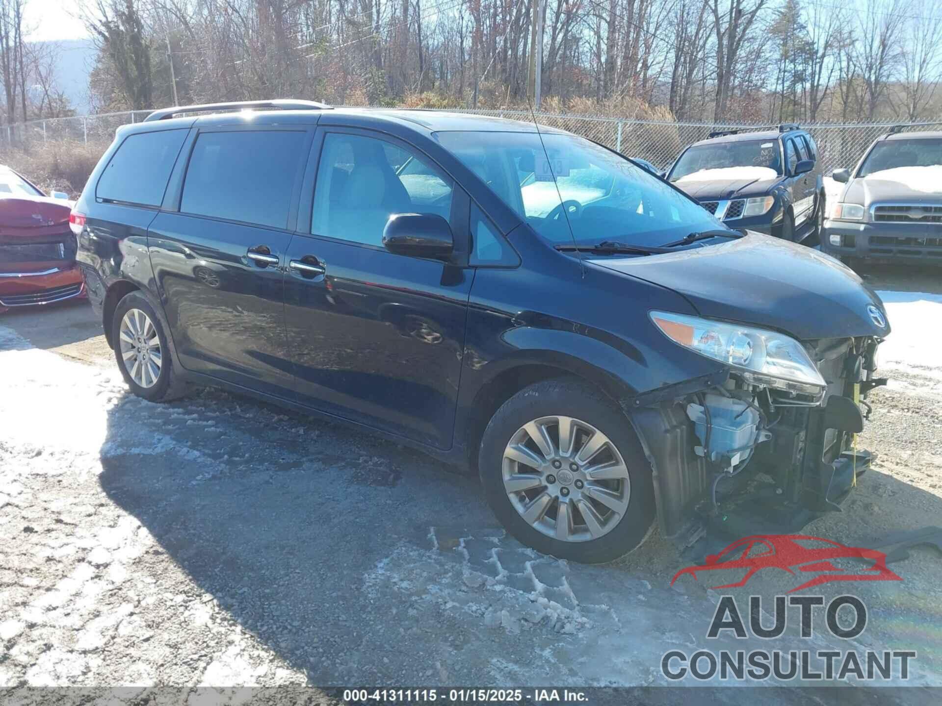 TOYOTA SIENNA 2012 - 5TDDK3DC0CS049072