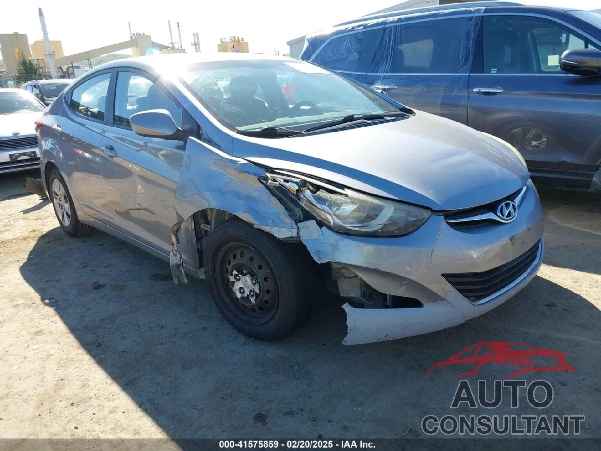 HYUNDAI ELANTRA 2016 - 5NPDH4AE1GH724739