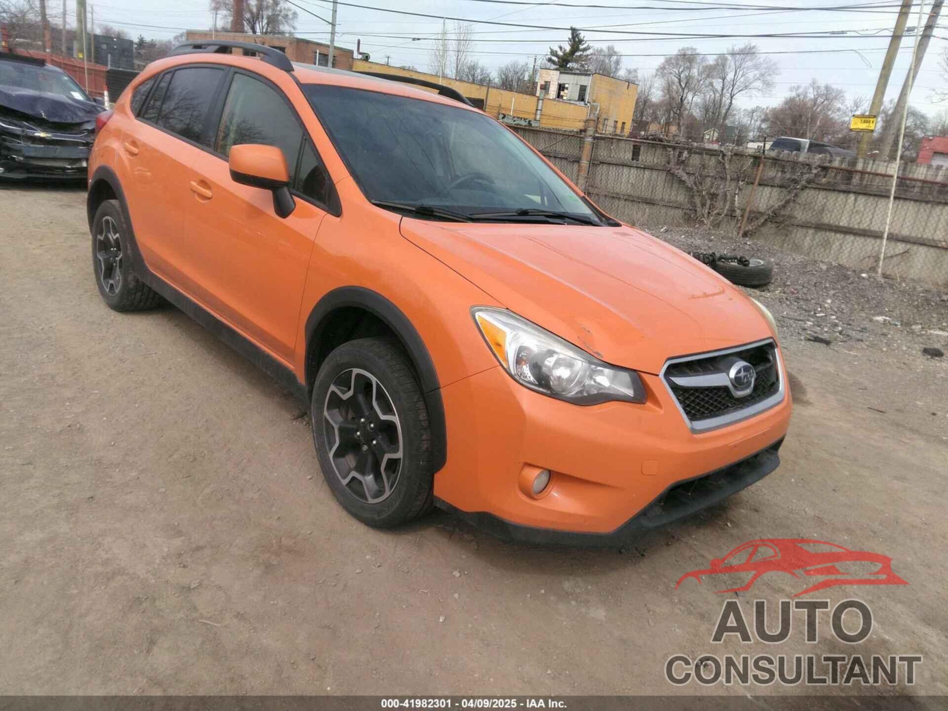 SUBARU XV CROSSTREK 2014 - JF2GPAVC6E8347104
