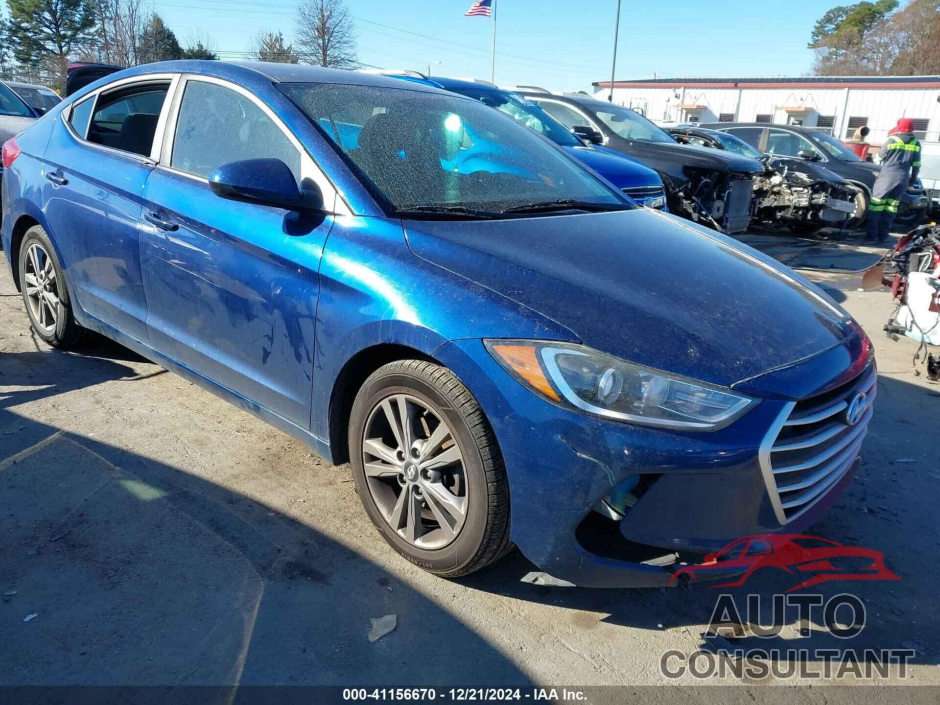 HYUNDAI ELANTRA 2017 - 5NPD84LF0HH060117