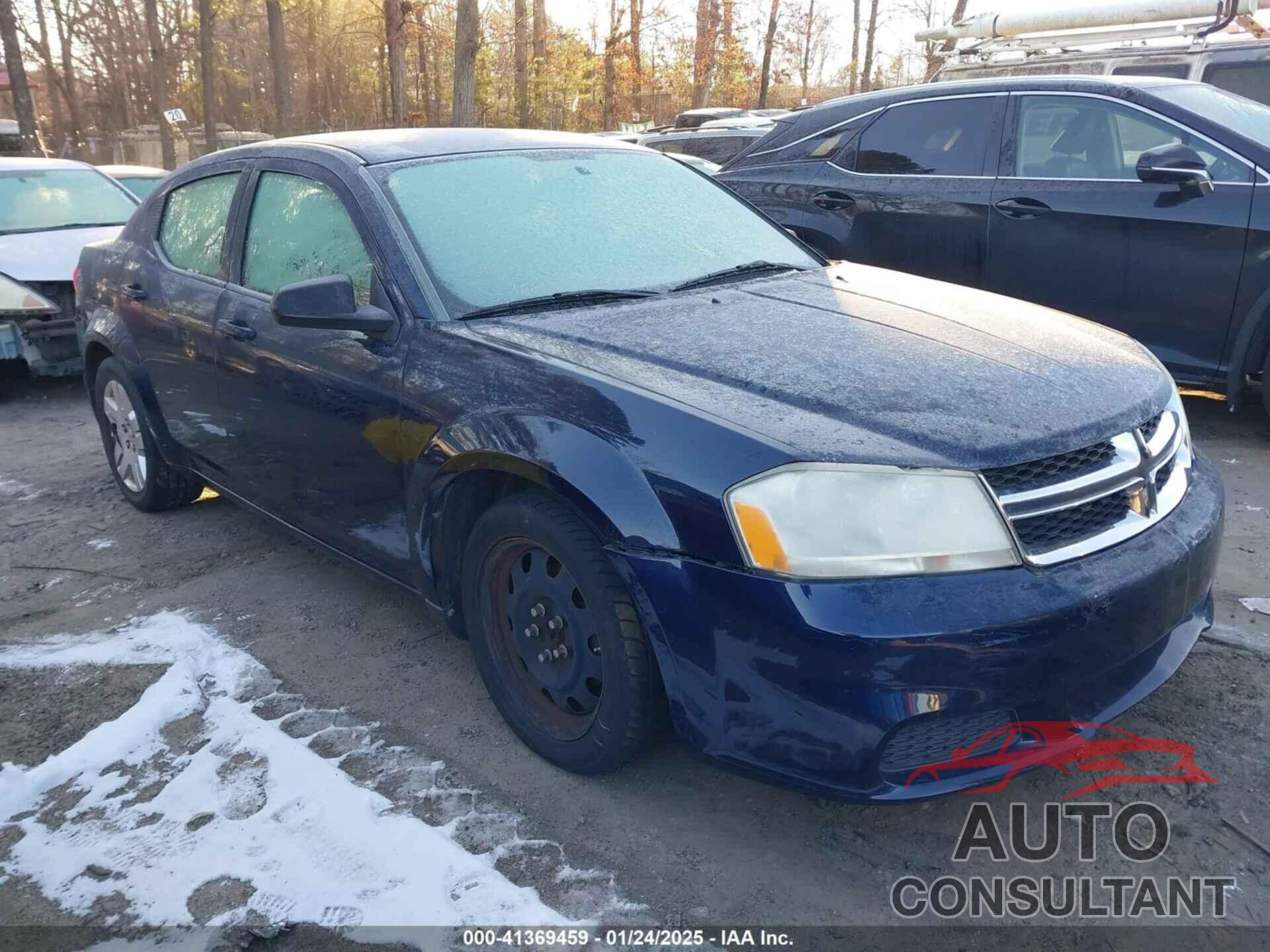 DODGE AVENGER 2013 - 1C3CDZAB5DN725354