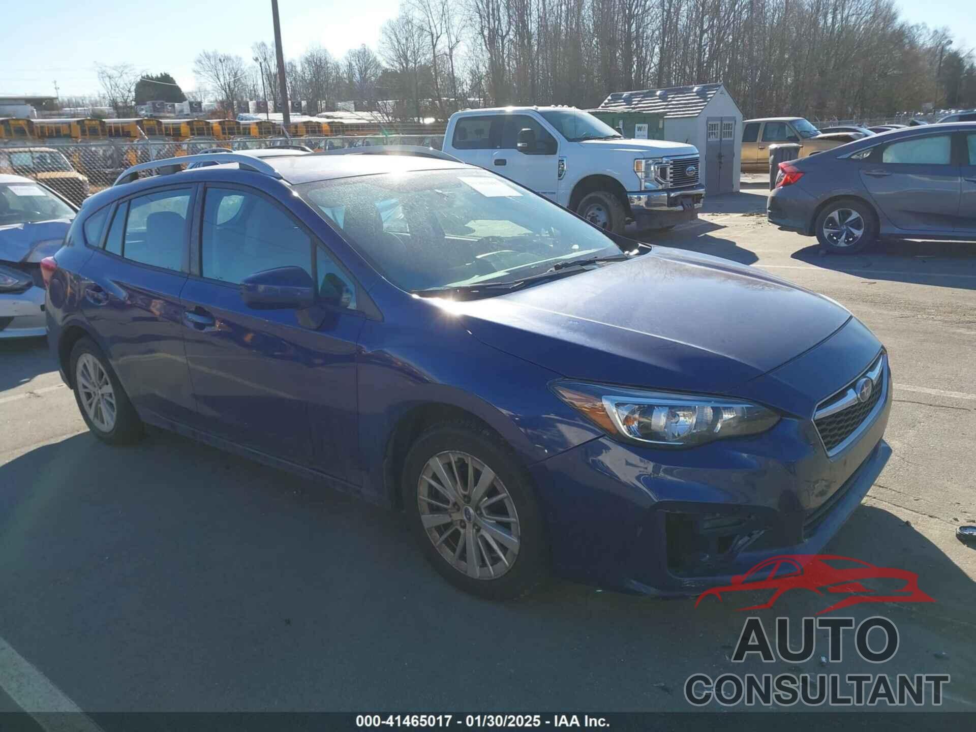 SUBARU IMPREZA 2017 - 4S3GTAB66H3750736
