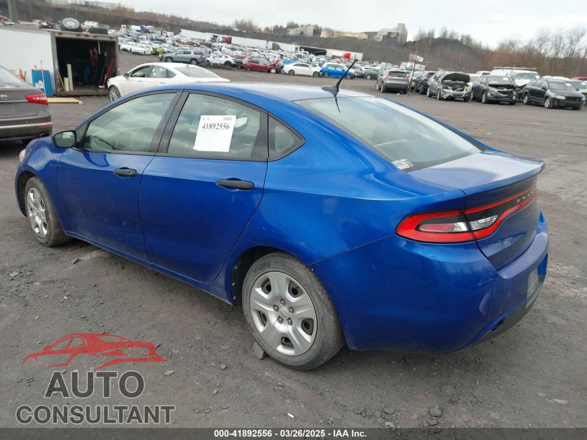 DODGE DART 2013 - 1C3CDFAA5DD214514