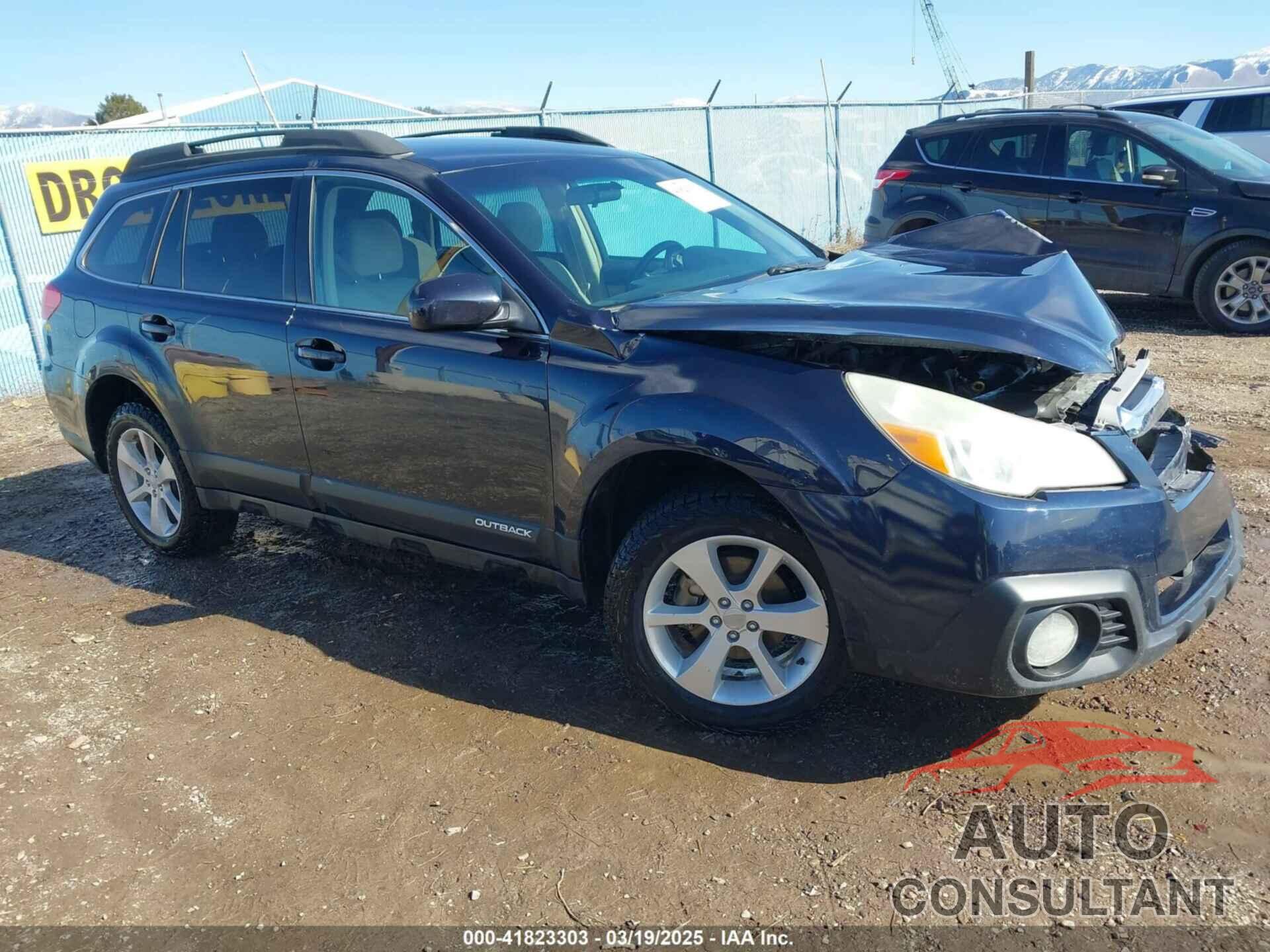 SUBARU OUTBACK 2013 - 4S4BRBCC8D3301891