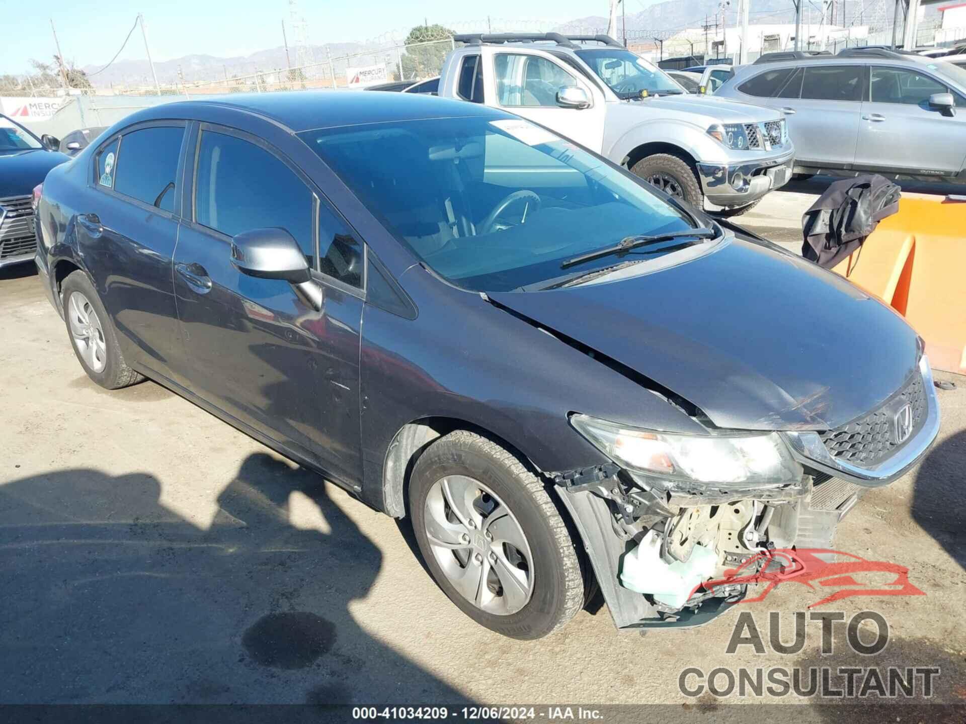 HONDA CIVIC 2013 - 2HGFB2F55DH564958