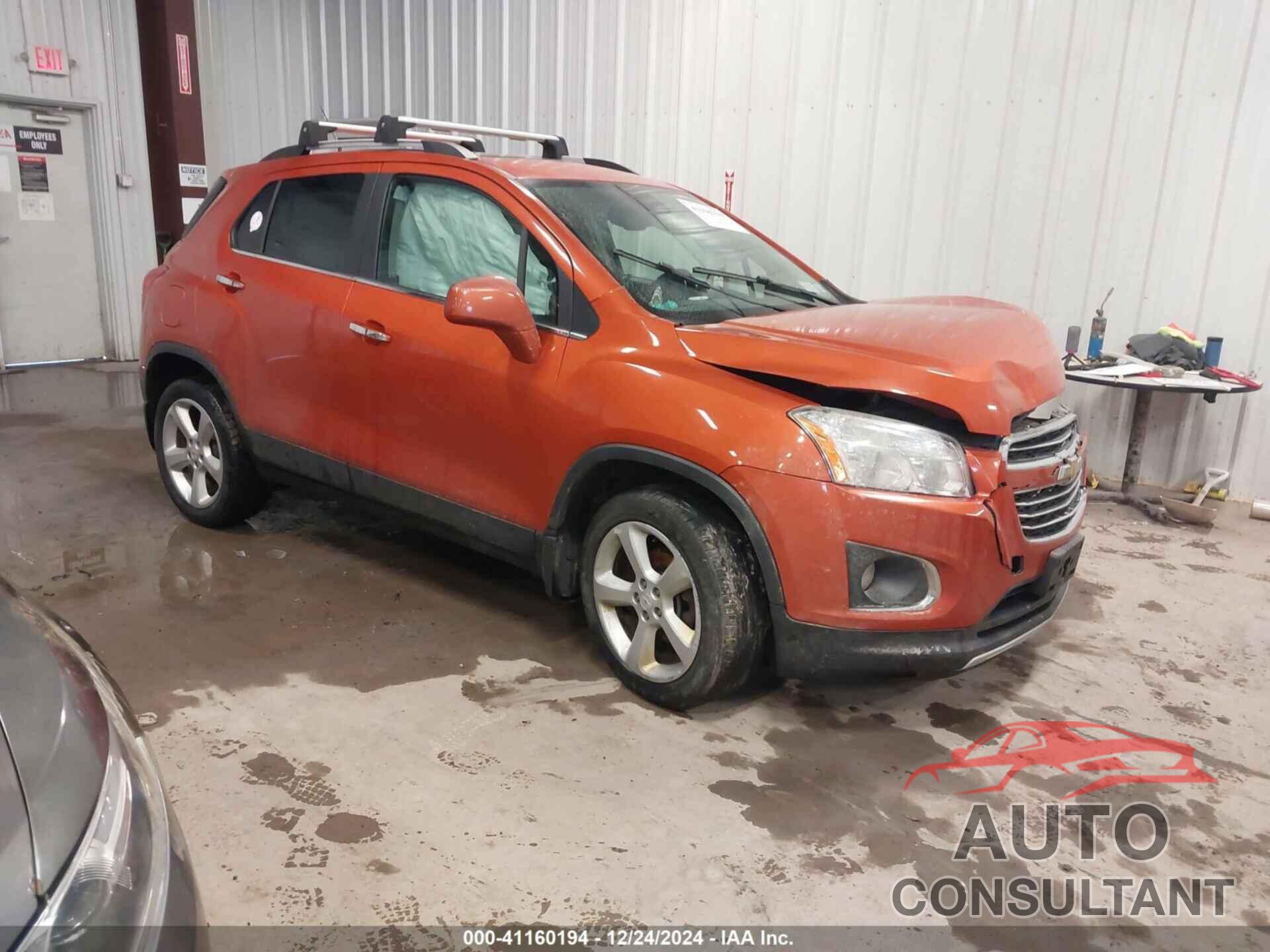 CHEVROLET TRAX 2015 - KL7CJTSB2FB185639