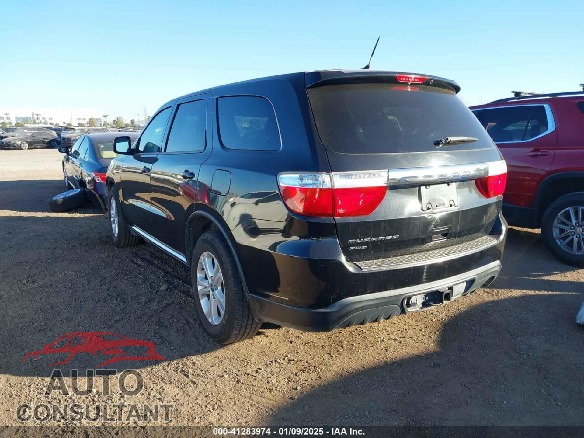 DODGE DURANGO 2013 - 1C4RDJAG7DC584916