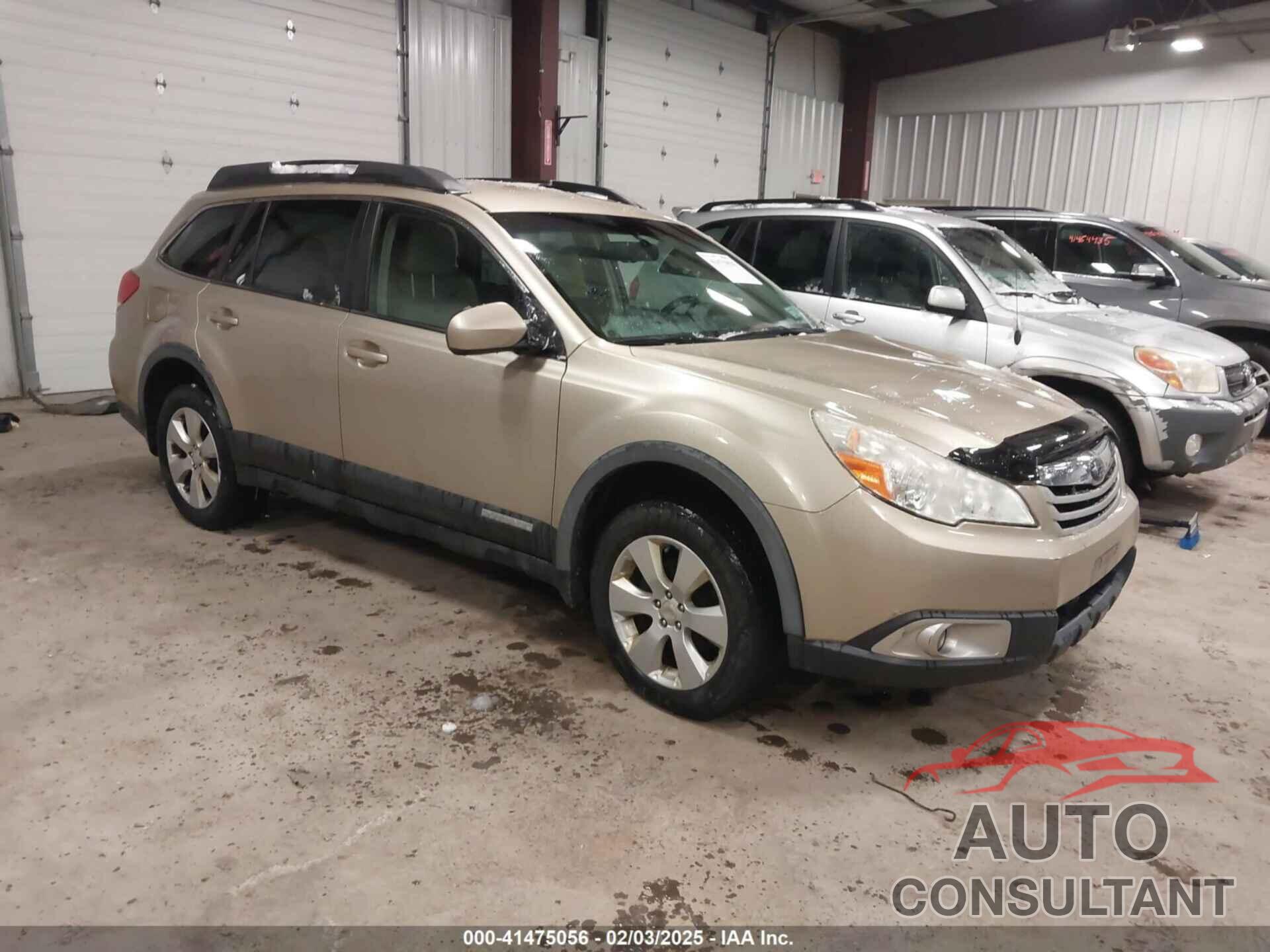 SUBARU OUTBACK 2010 - 4S4BRBCC3A3338262