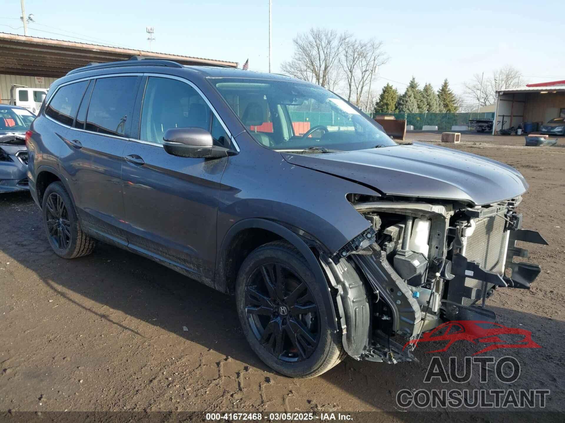 HONDA PILOT 2022 - 5FNYF6H28NB015896