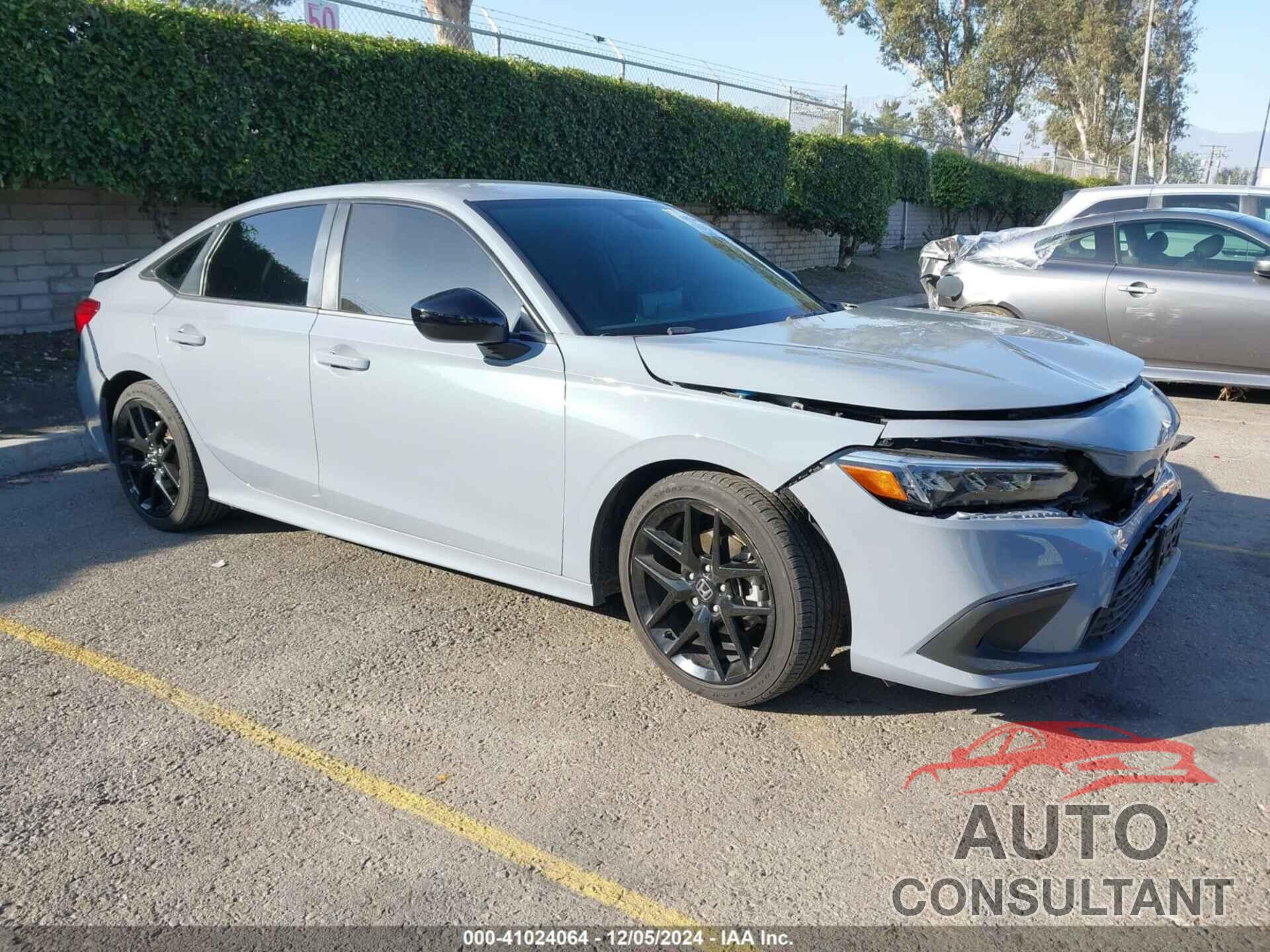 HONDA CIVIC 2022 - 2HGFE2F53NH596817