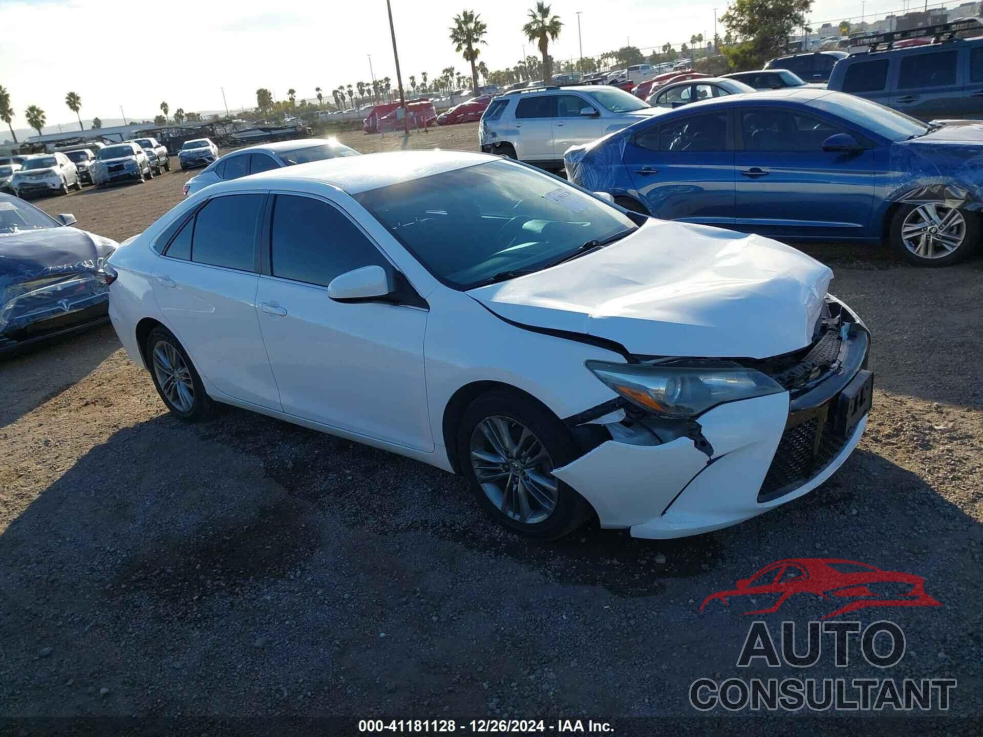 TOYOTA CAMRY 2016 - 4T1BF1FK4GU176585