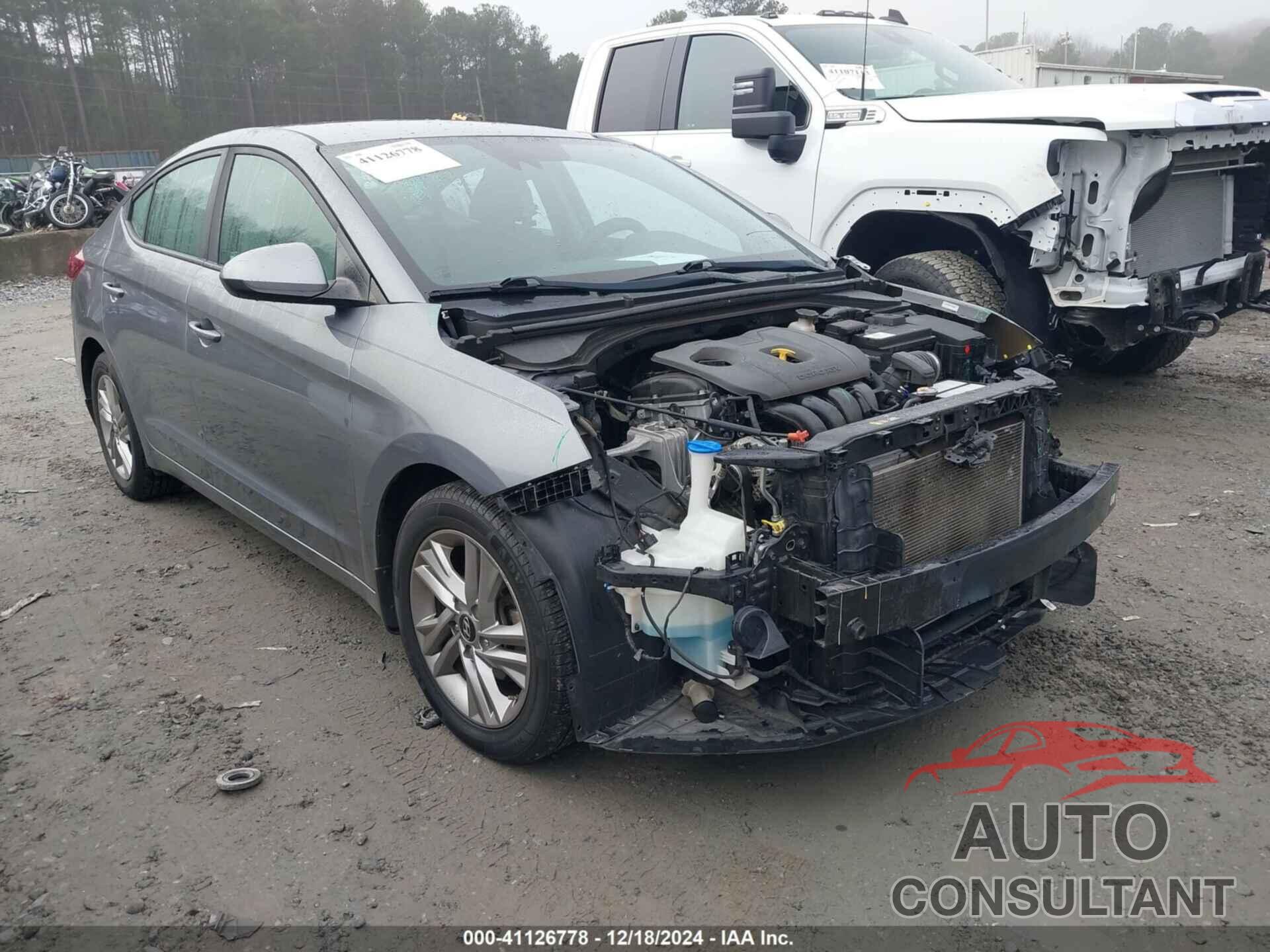 HYUNDAI ELANTRA 2019 - KMHD84LF7KU817877