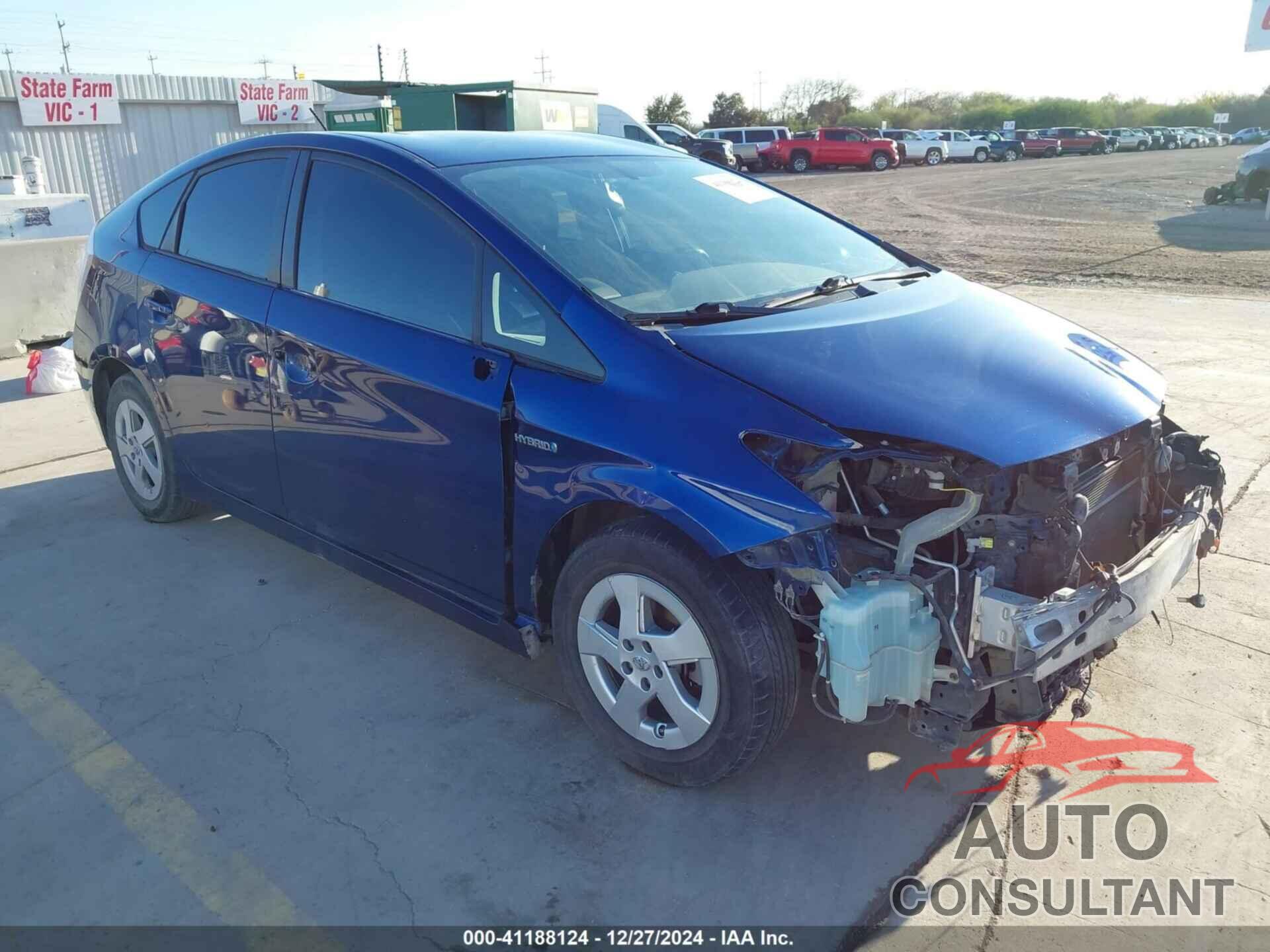 TOYOTA PRIUS 2010 - JTDKN3DU2A0080217