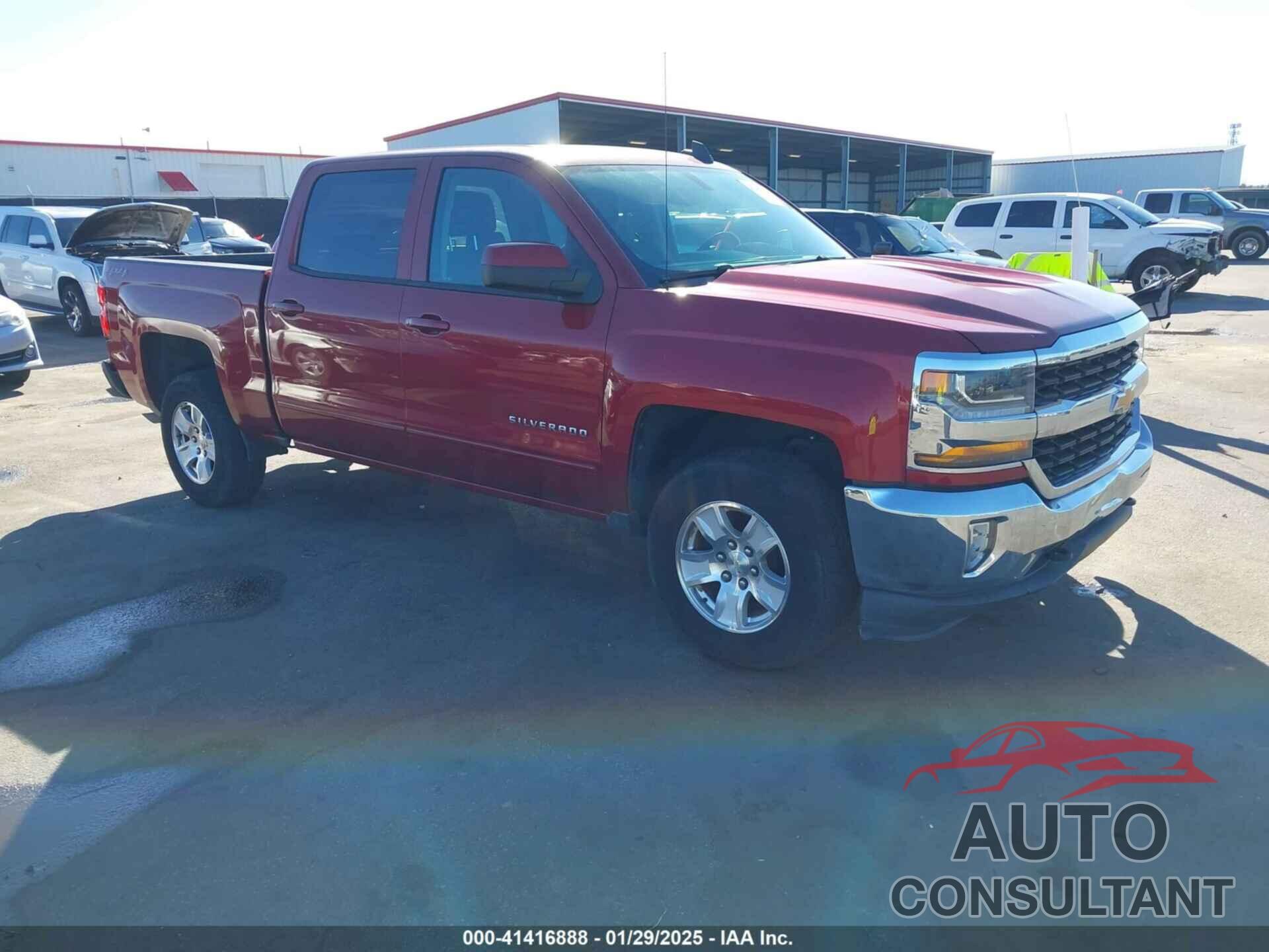 CHEVROLET SILVERADO 1500 2018 - 3GCUKREC6JG143650