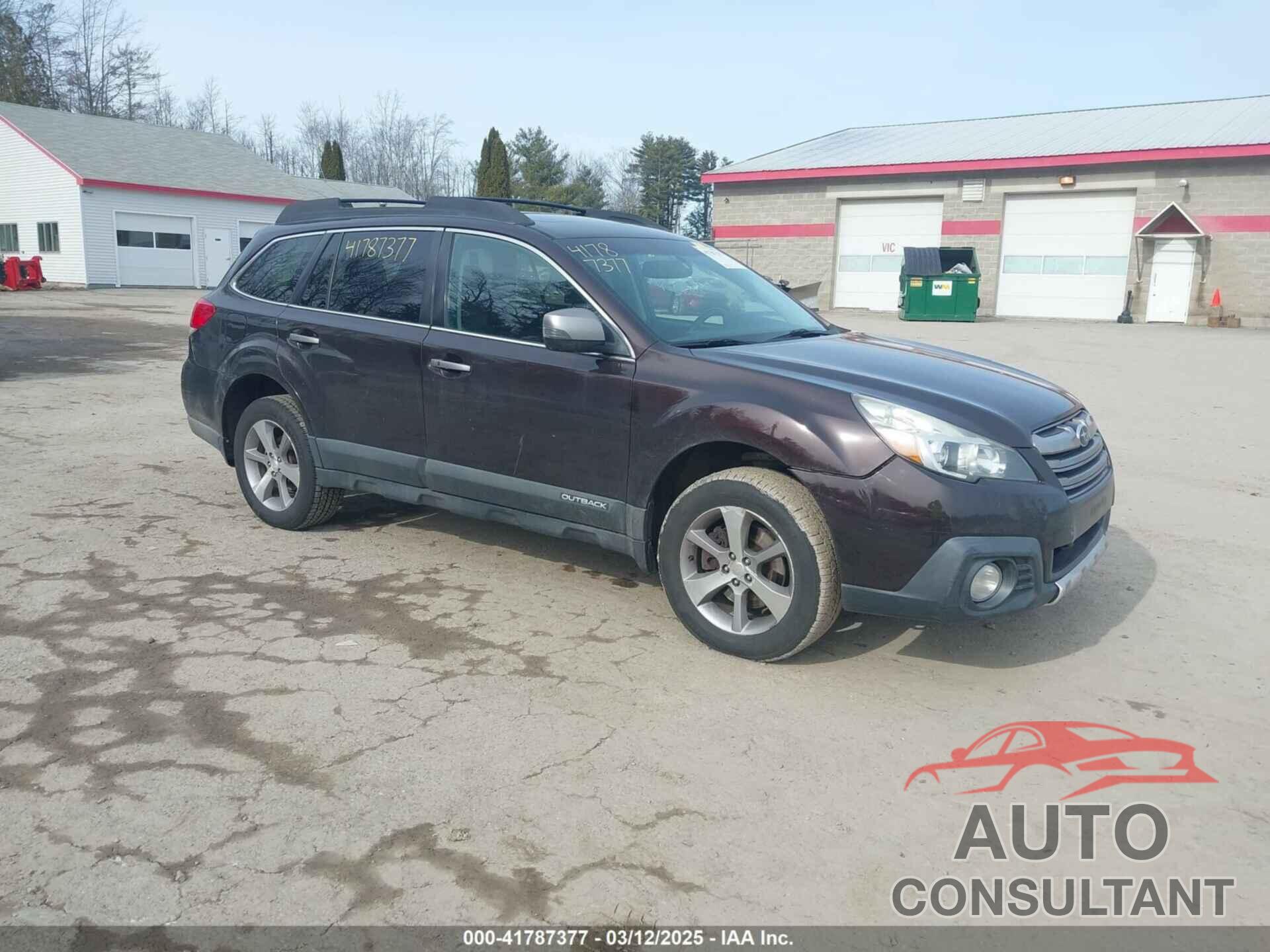 SUBARU OUTBACK 2013 - 4S4BRDSC9D2202032