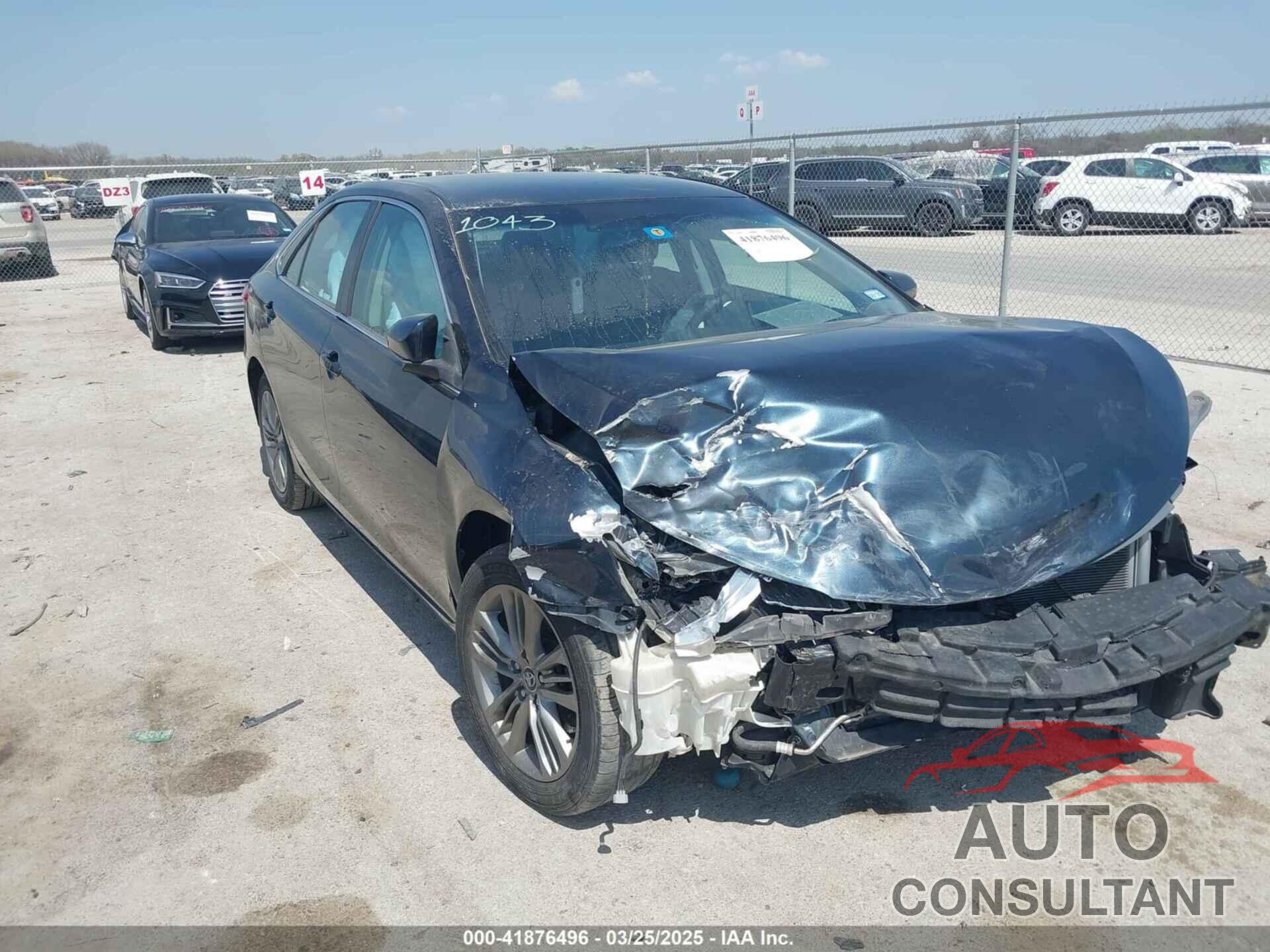 TOYOTA CAMRY 2015 - 4T1BF1FK2FU101043