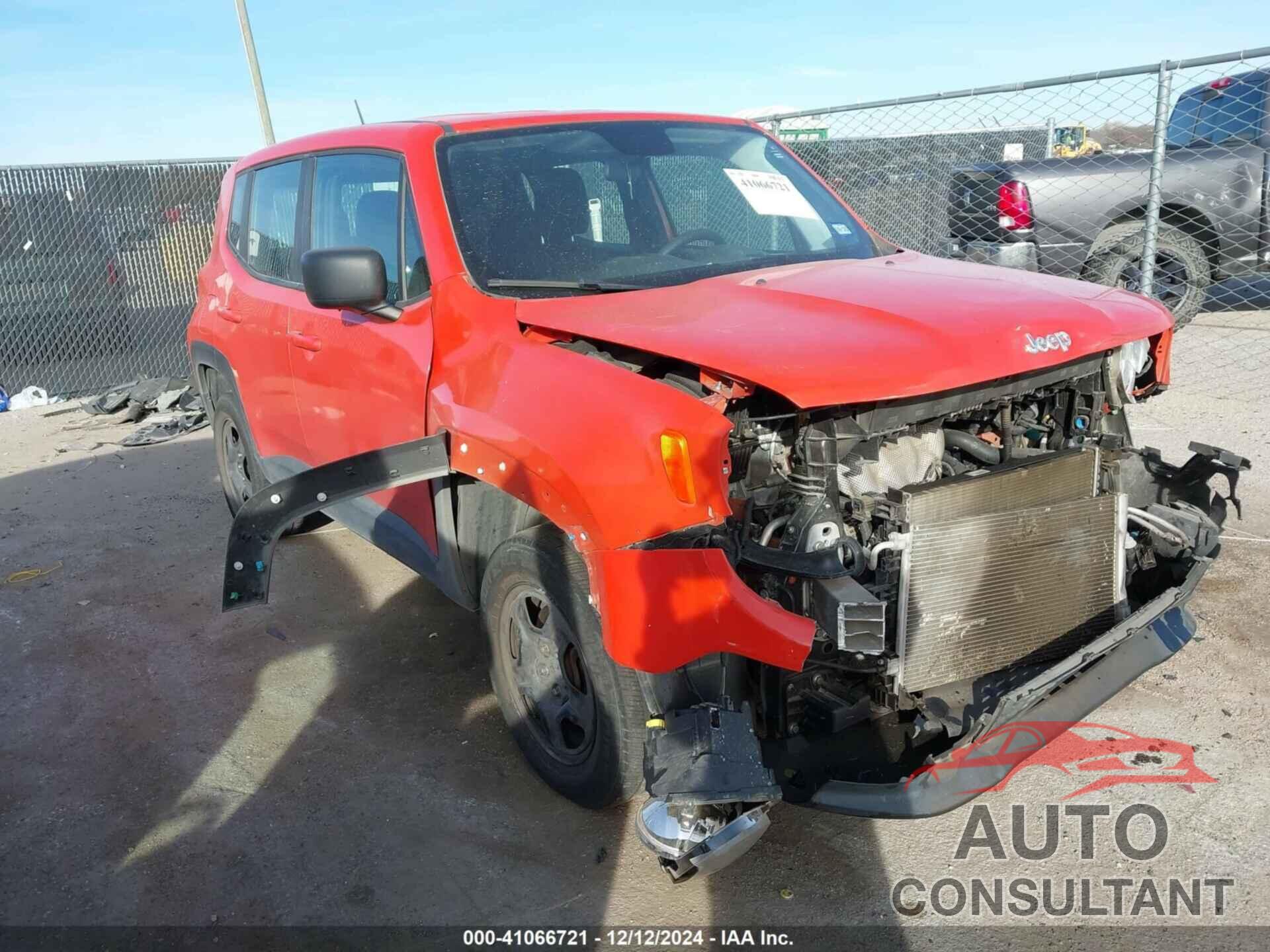 JEEP RENEGADE 2018 - ZACCJBAB9JPJ00449