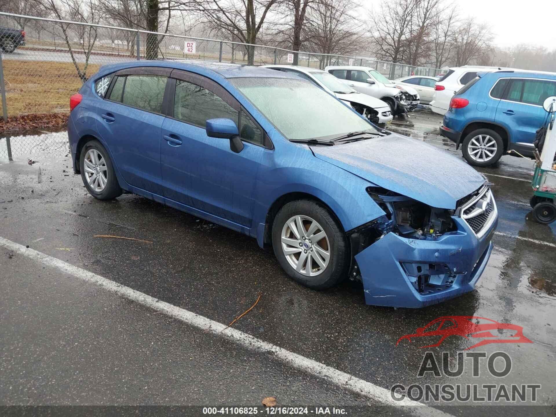 SUBARU IMPREZA 2015 - JF1GPAC67FH266339