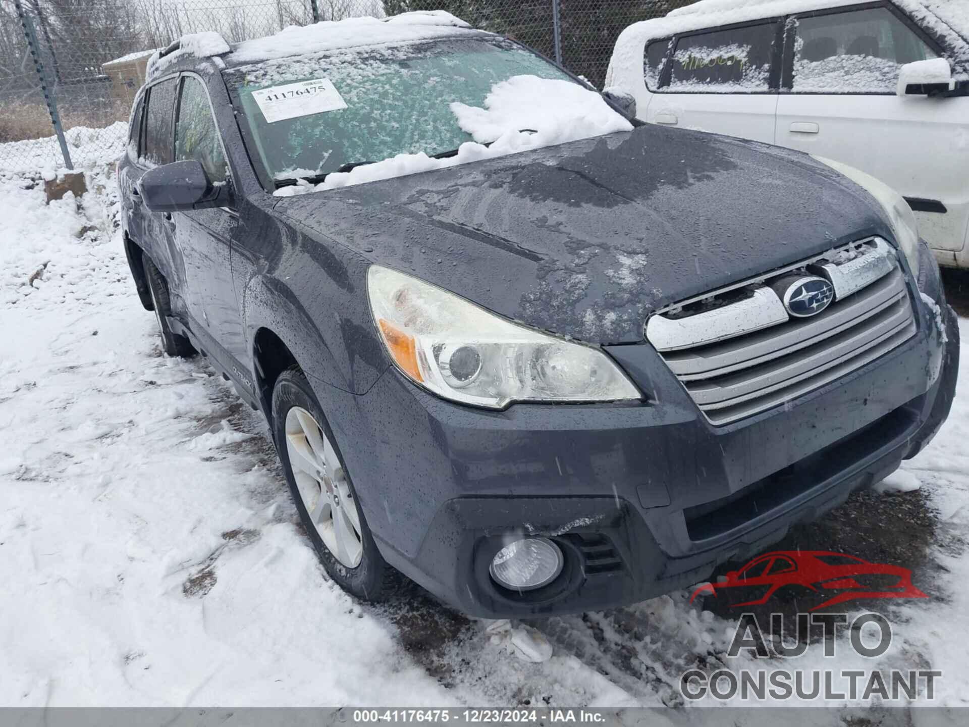 SUBARU OUTBACK 2014 - 4S4BRBCC3E3306823