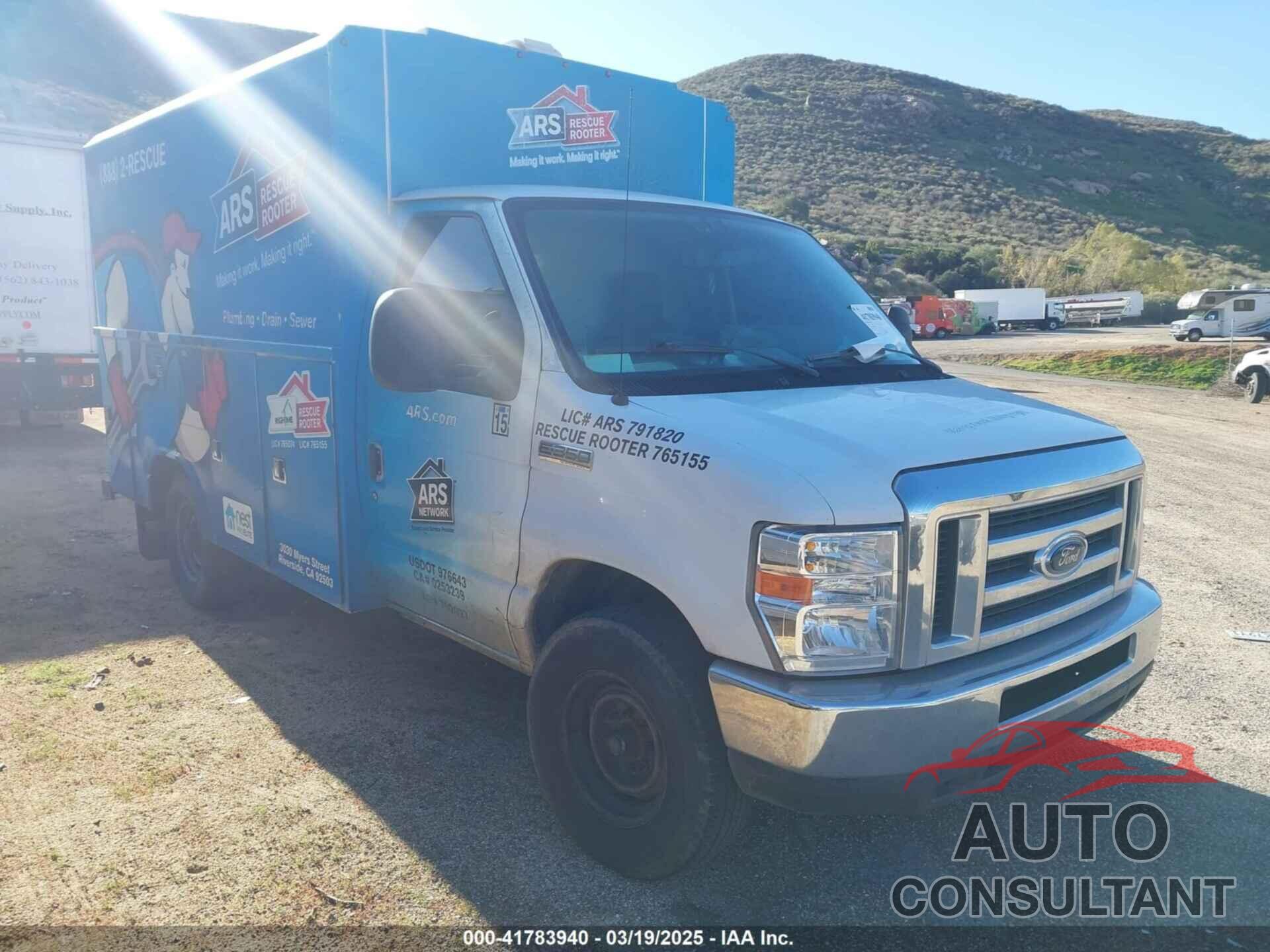 FORD E-350 CUTAWAY 2018 - 1FDWE3F64JDC07795