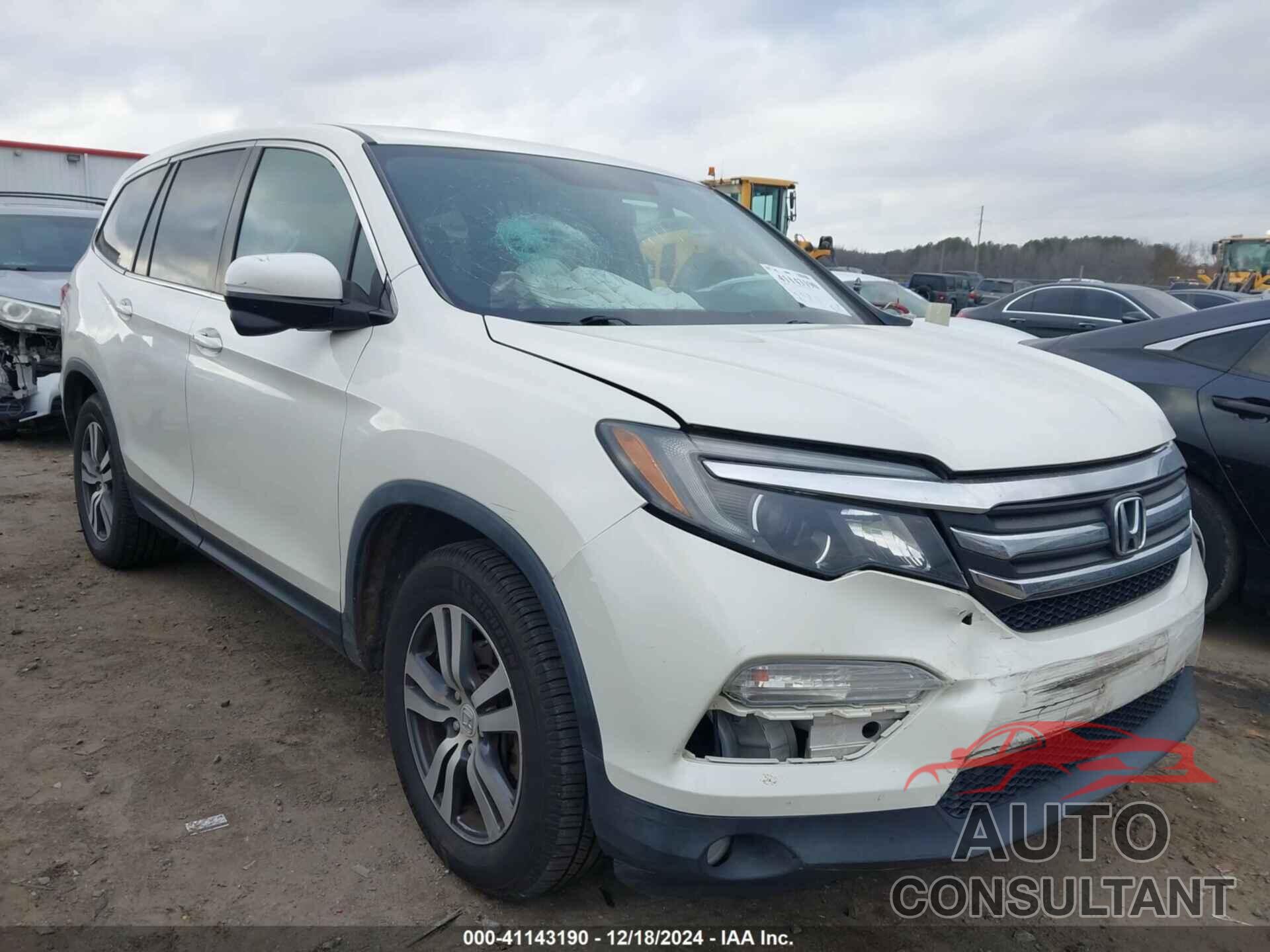 HONDA PILOT 2018 - 5FNYF6H59JB014910