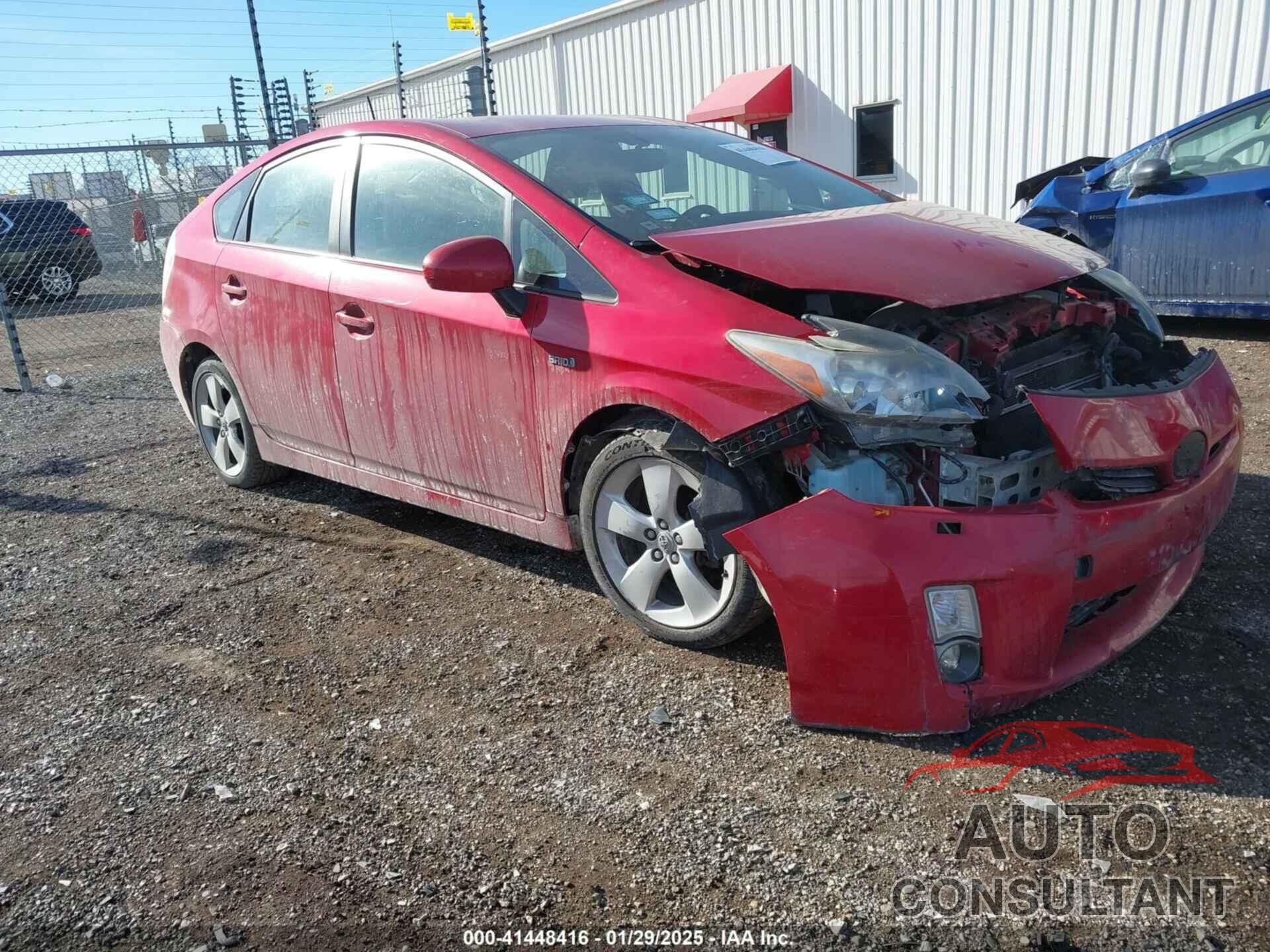 TOYOTA PRIUS 2010 - JTDKN3DU2A0080802